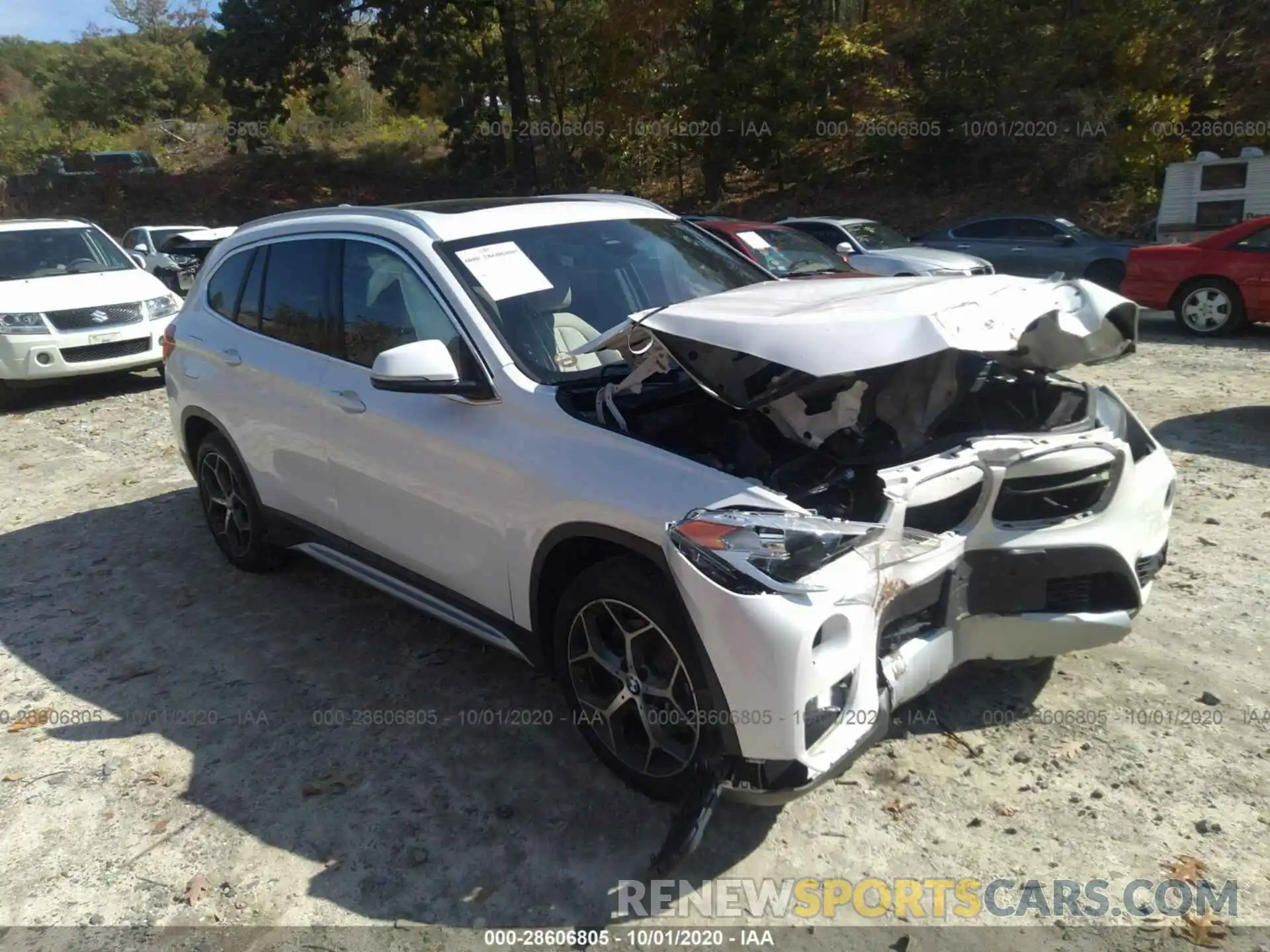1 Photograph of a damaged car WBXHT3C51K5L89260 BMW X1 2019