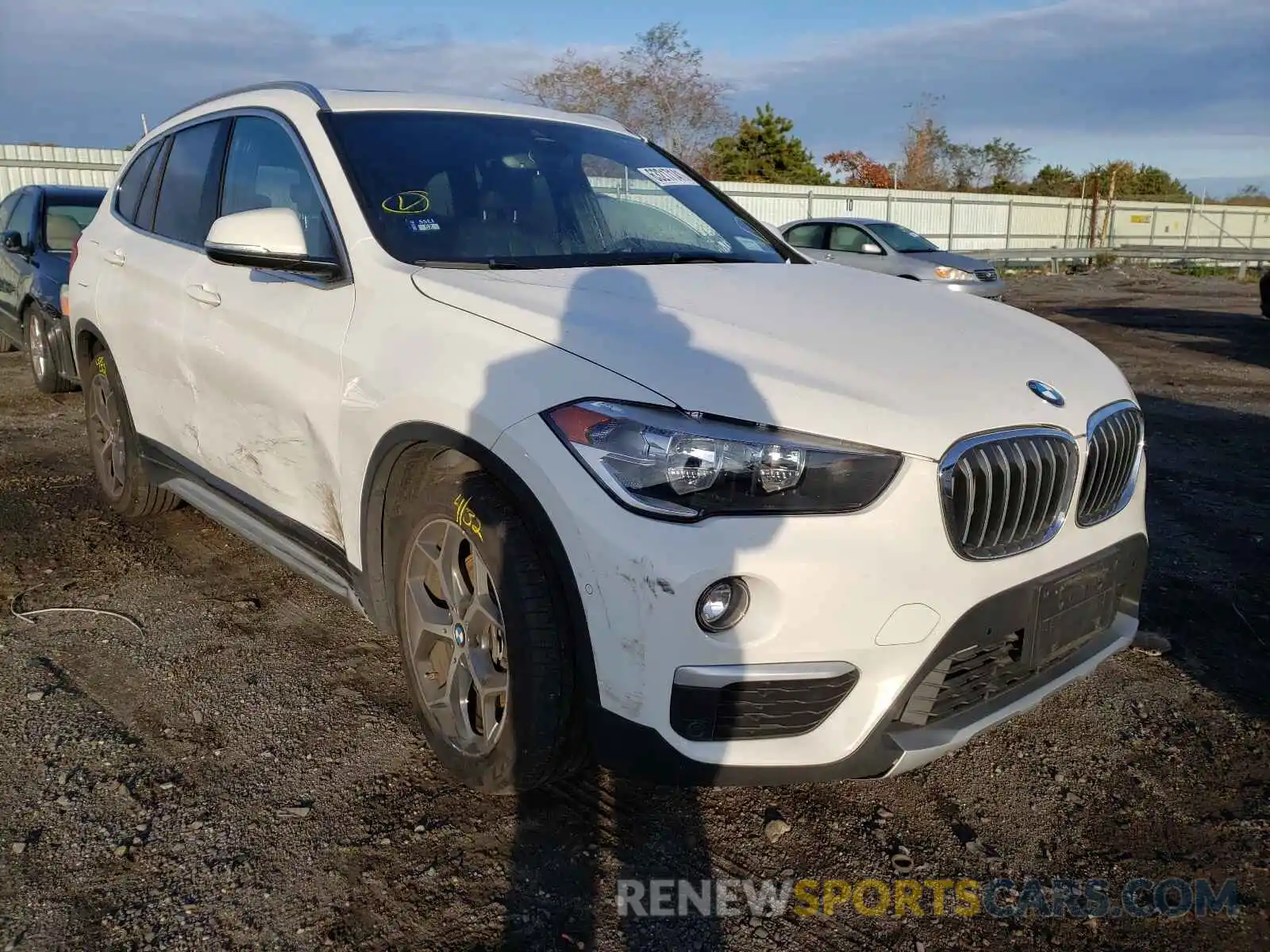 1 Photograph of a damaged car WBXHT3C51K5L89436 BMW X1 2019