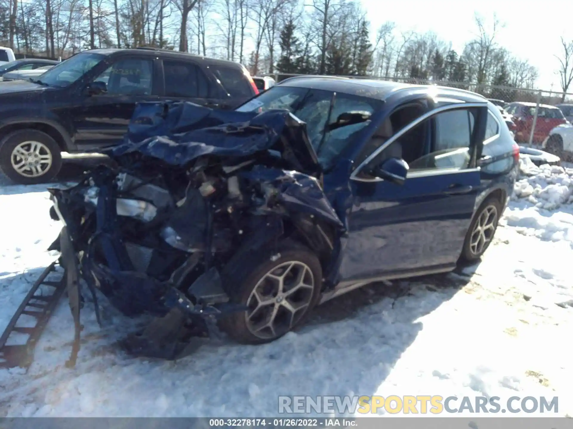 2 Photograph of a damaged car WBXHT3C51K5L89937 BMW X1 2019