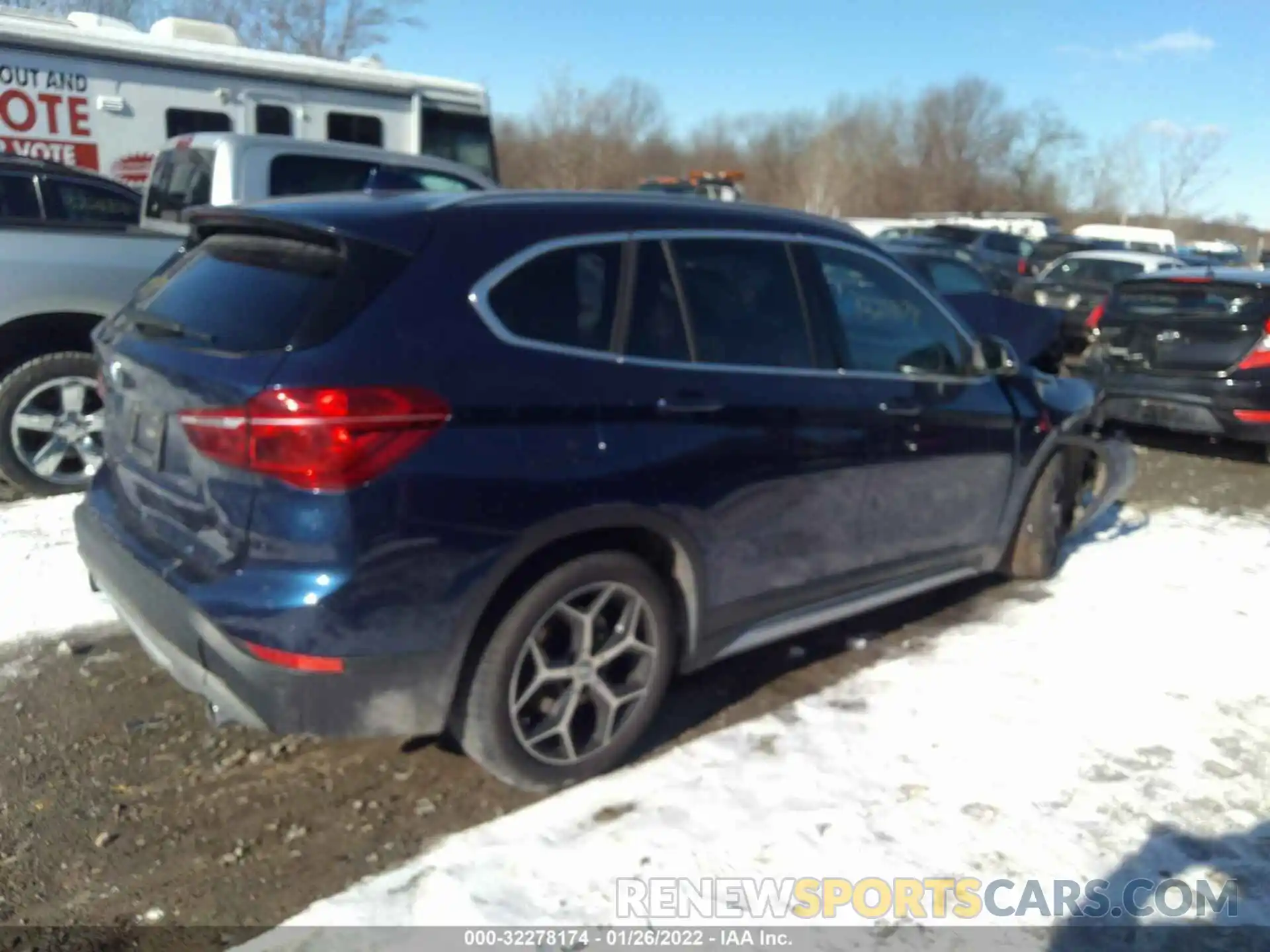 4 Photograph of a damaged car WBXHT3C51K5L89937 BMW X1 2019