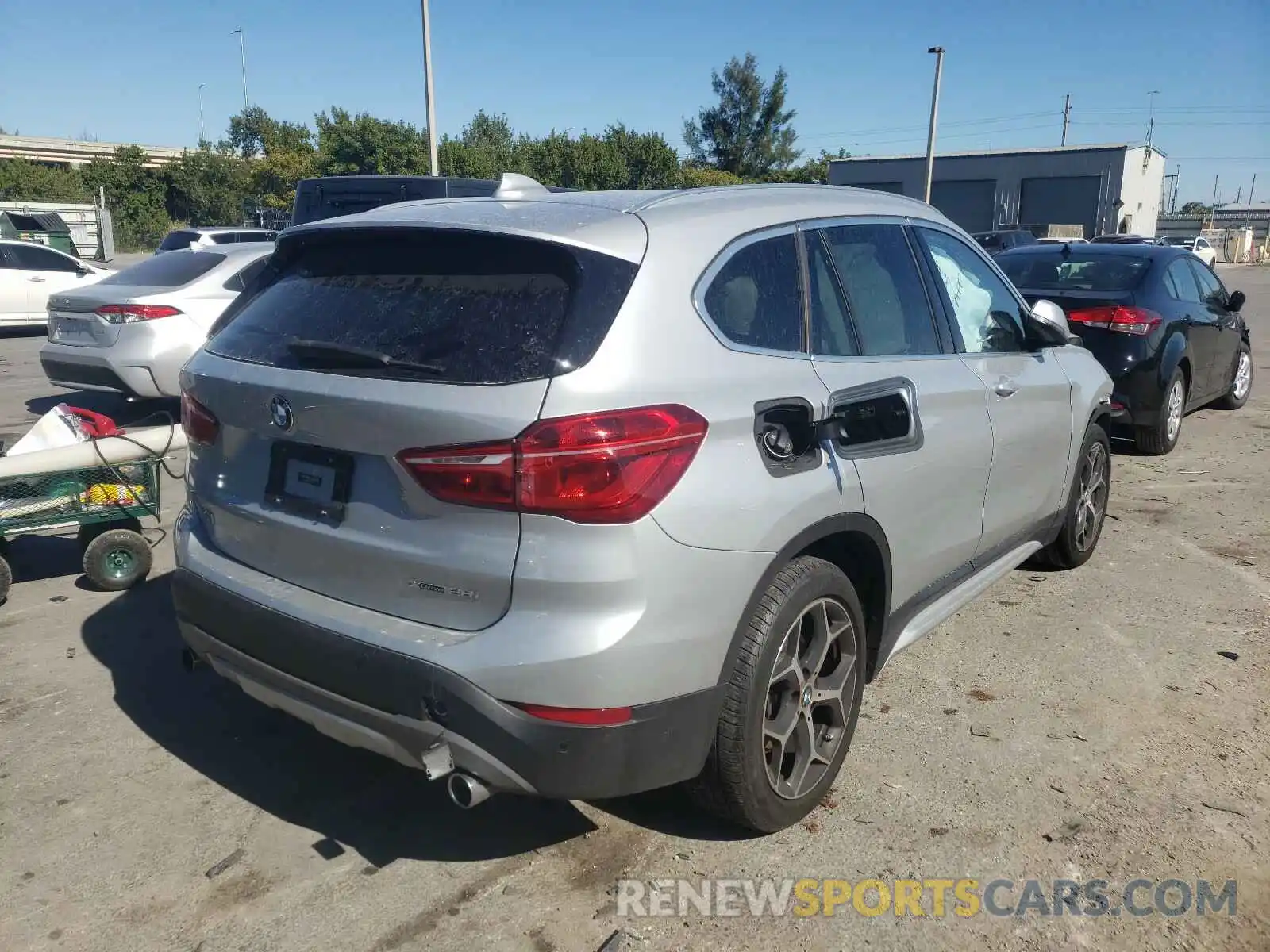 4 Photograph of a damaged car WBXHT3C51K5L90215 BMW X1 2019