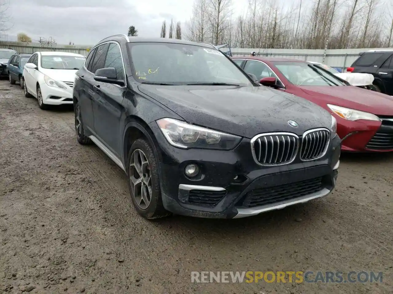 1 Photograph of a damaged car WBXHT3C51K5L90523 BMW X1 2019