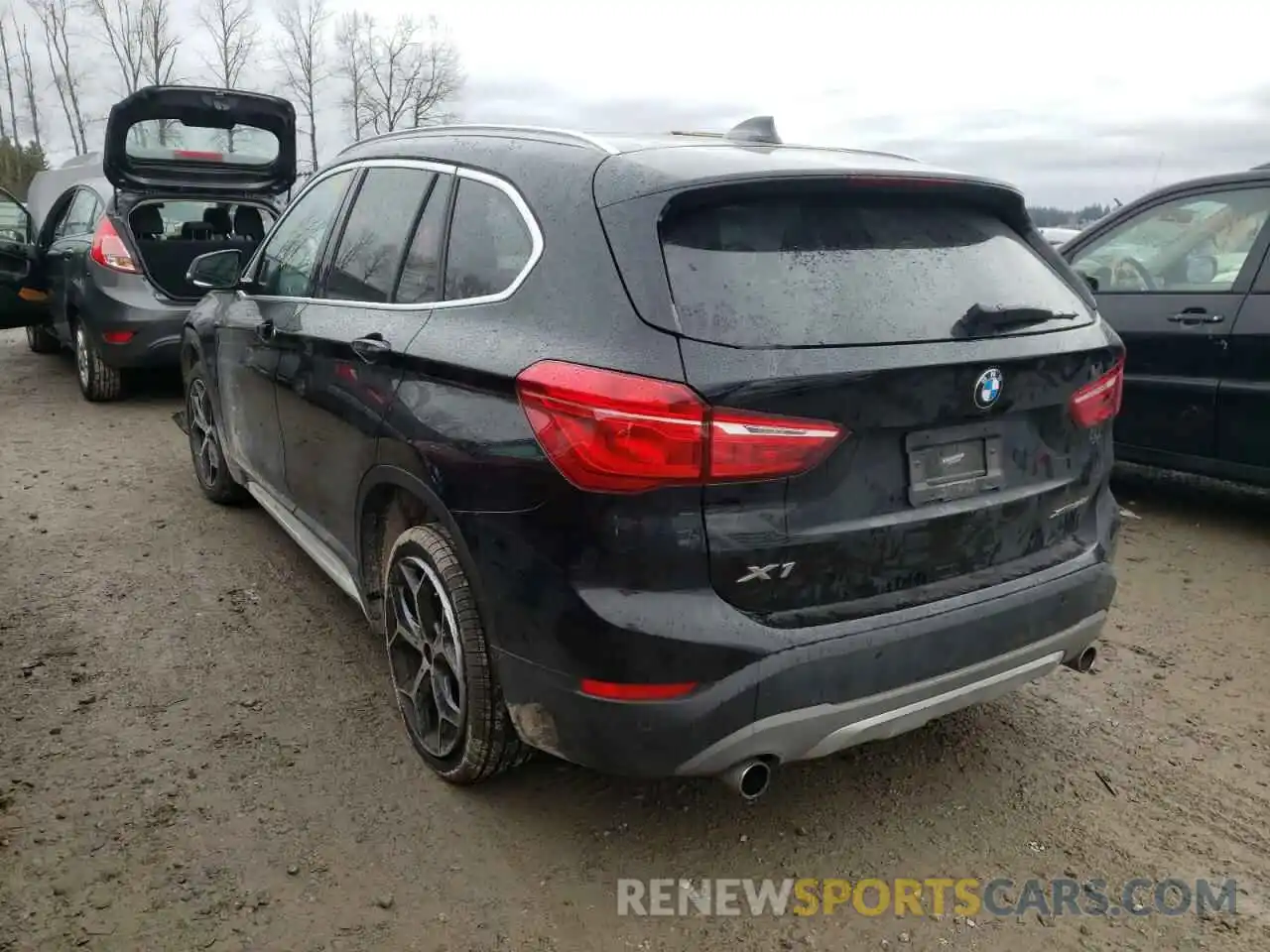 3 Photograph of a damaged car WBXHT3C51K5L90523 BMW X1 2019