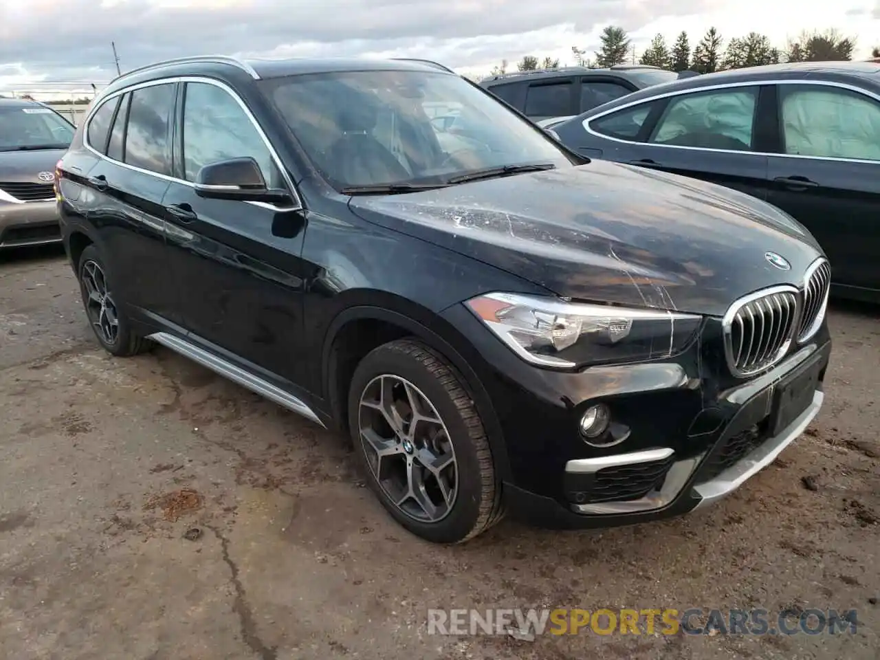 1 Photograph of a damaged car WBXHT3C51K5L91333 BMW X1 2019