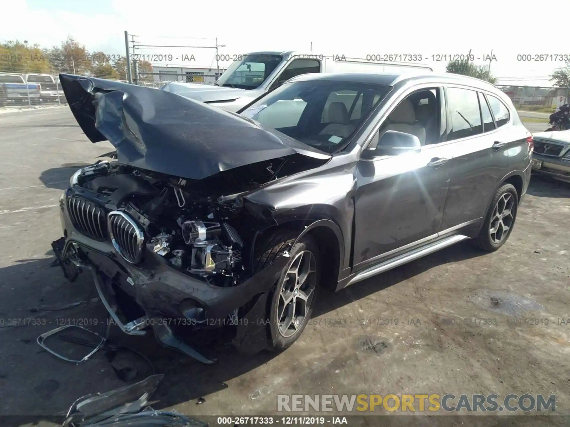 2 Photograph of a damaged car WBXHT3C51K5N06917 BMW X1 2019