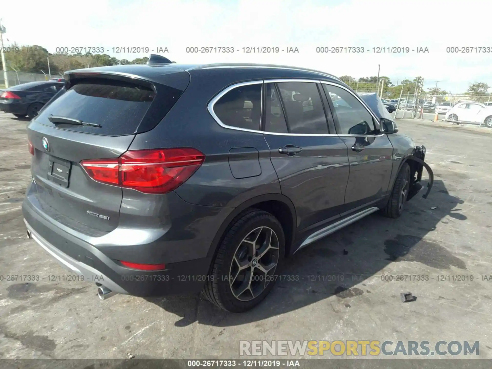 4 Фотография поврежденного автомобиля WBXHT3C51K5N06917 BMW X1 2019