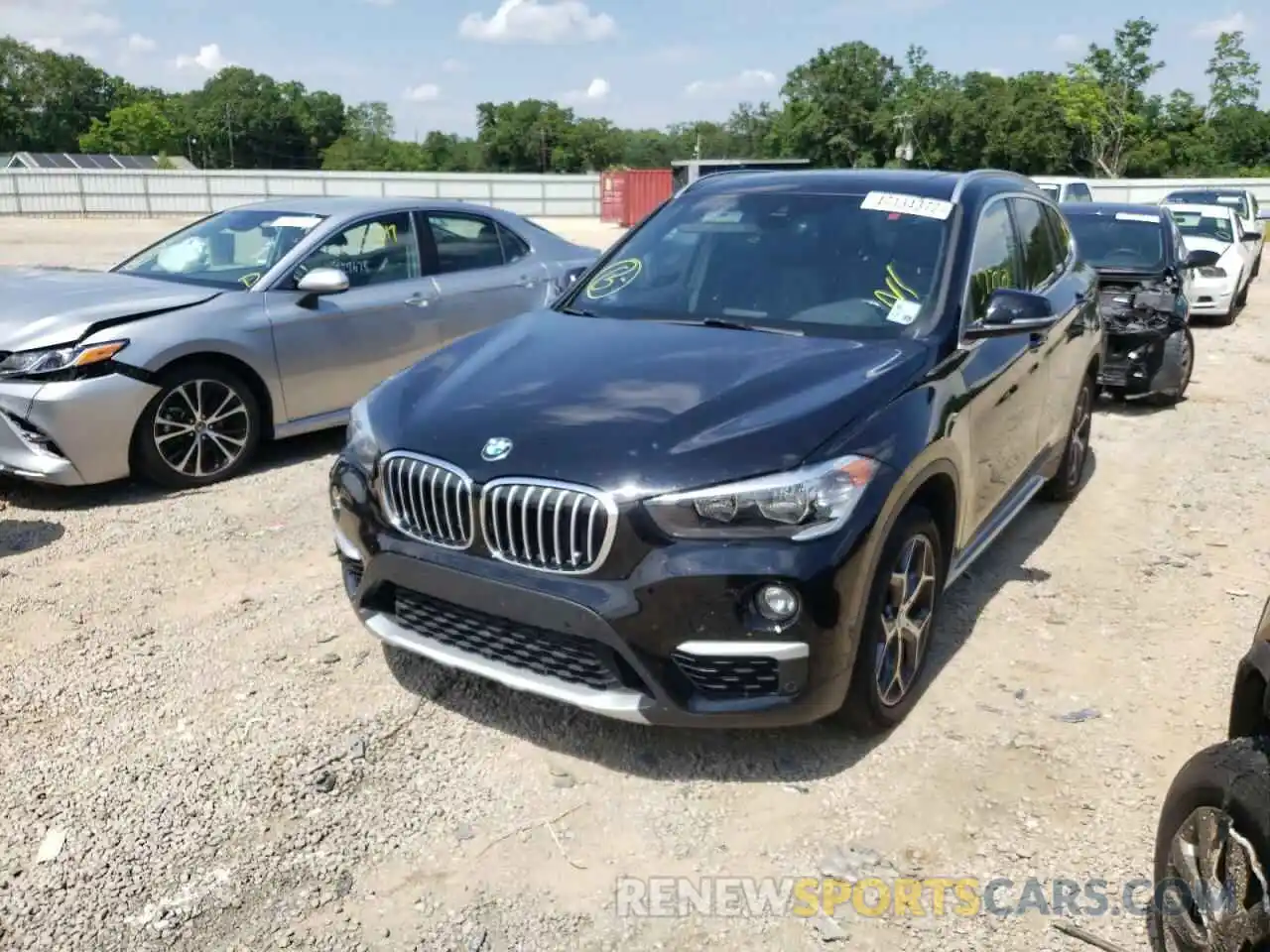 2 Photograph of a damaged car WBXHT3C52K3H35797 BMW X1 2019