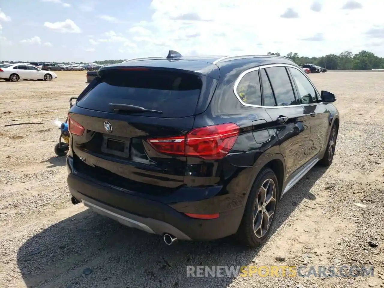 4 Photograph of a damaged car WBXHT3C52K3H35797 BMW X1 2019