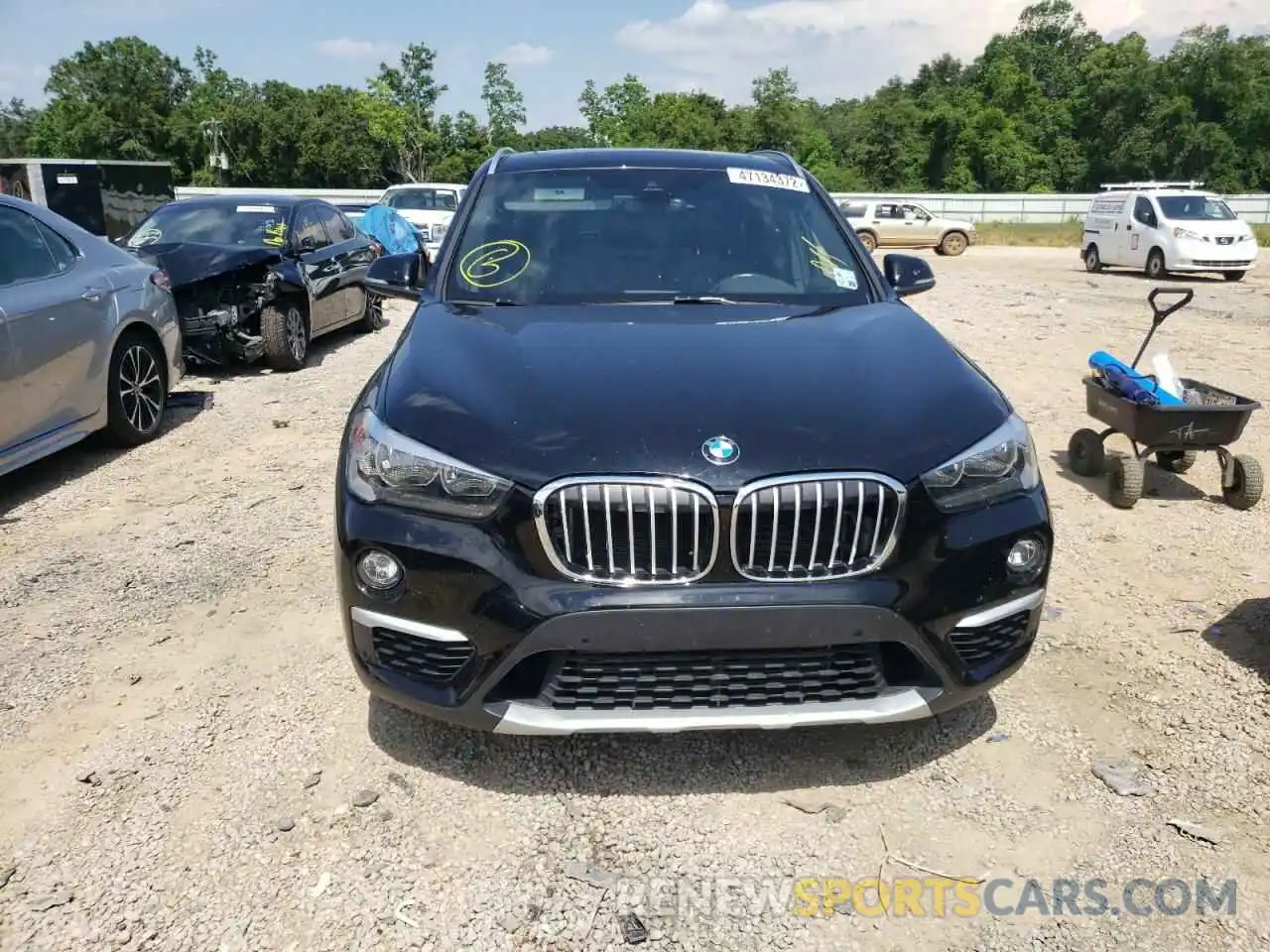 9 Photograph of a damaged car WBXHT3C52K3H35797 BMW X1 2019