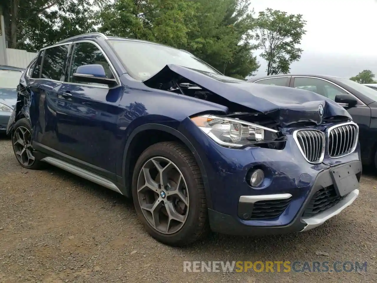 1 Photograph of a damaged car WBXHT3C52K5L36938 BMW X1 2019