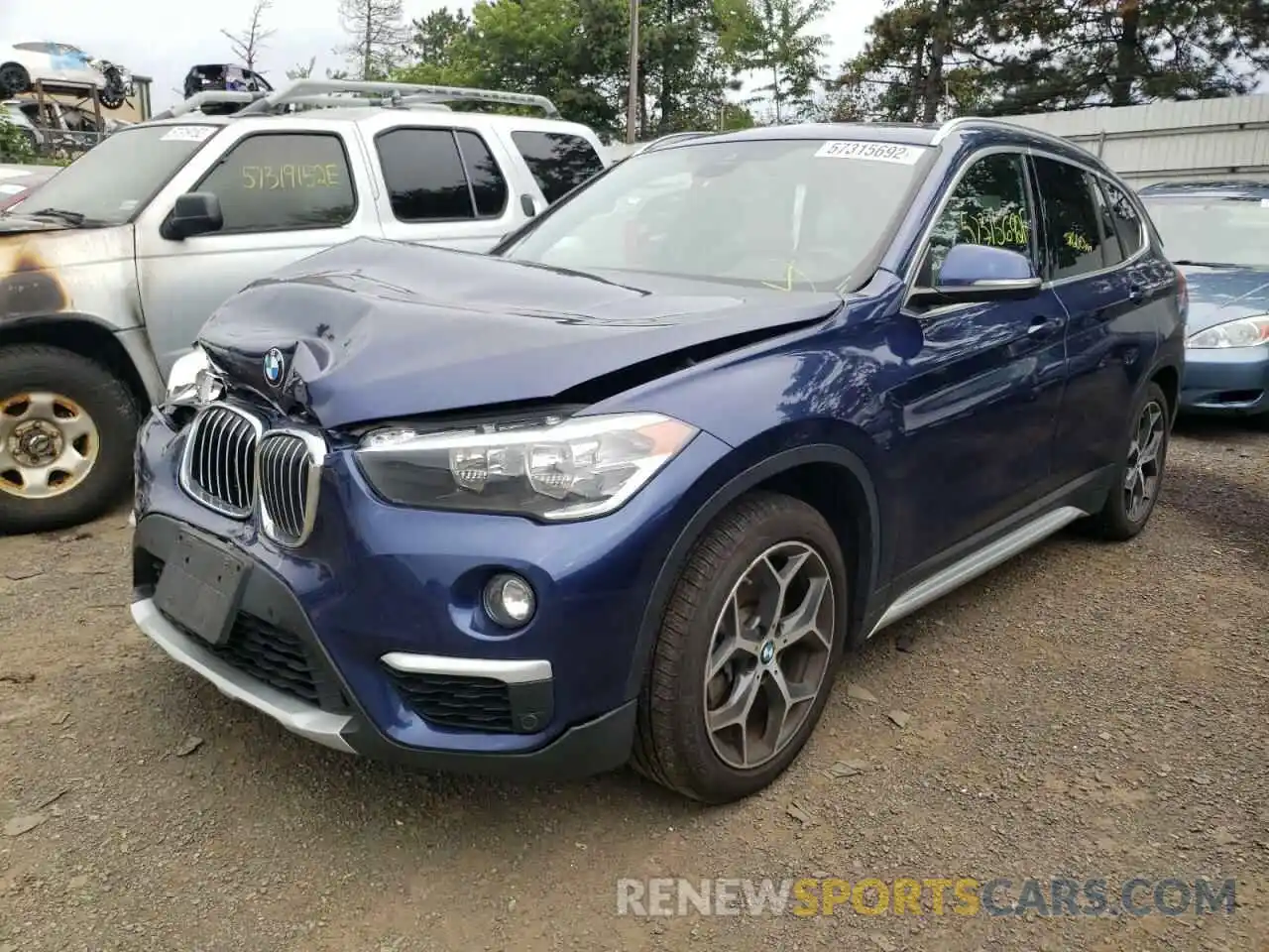 2 Photograph of a damaged car WBXHT3C52K5L36938 BMW X1 2019