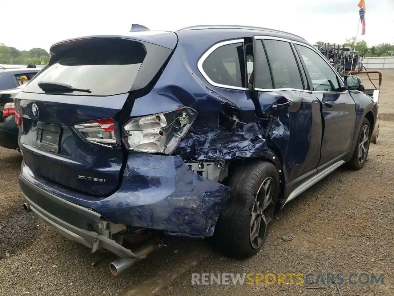 4 Photograph of a damaged car WBXHT3C52K5L36938 BMW X1 2019