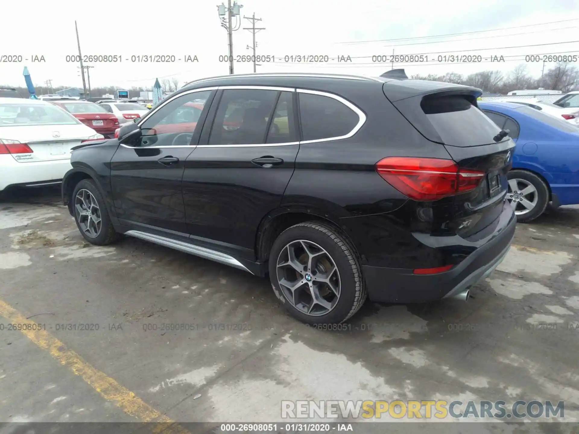 3 Photograph of a damaged car WBXHT3C52K5L89185 BMW X1 2019