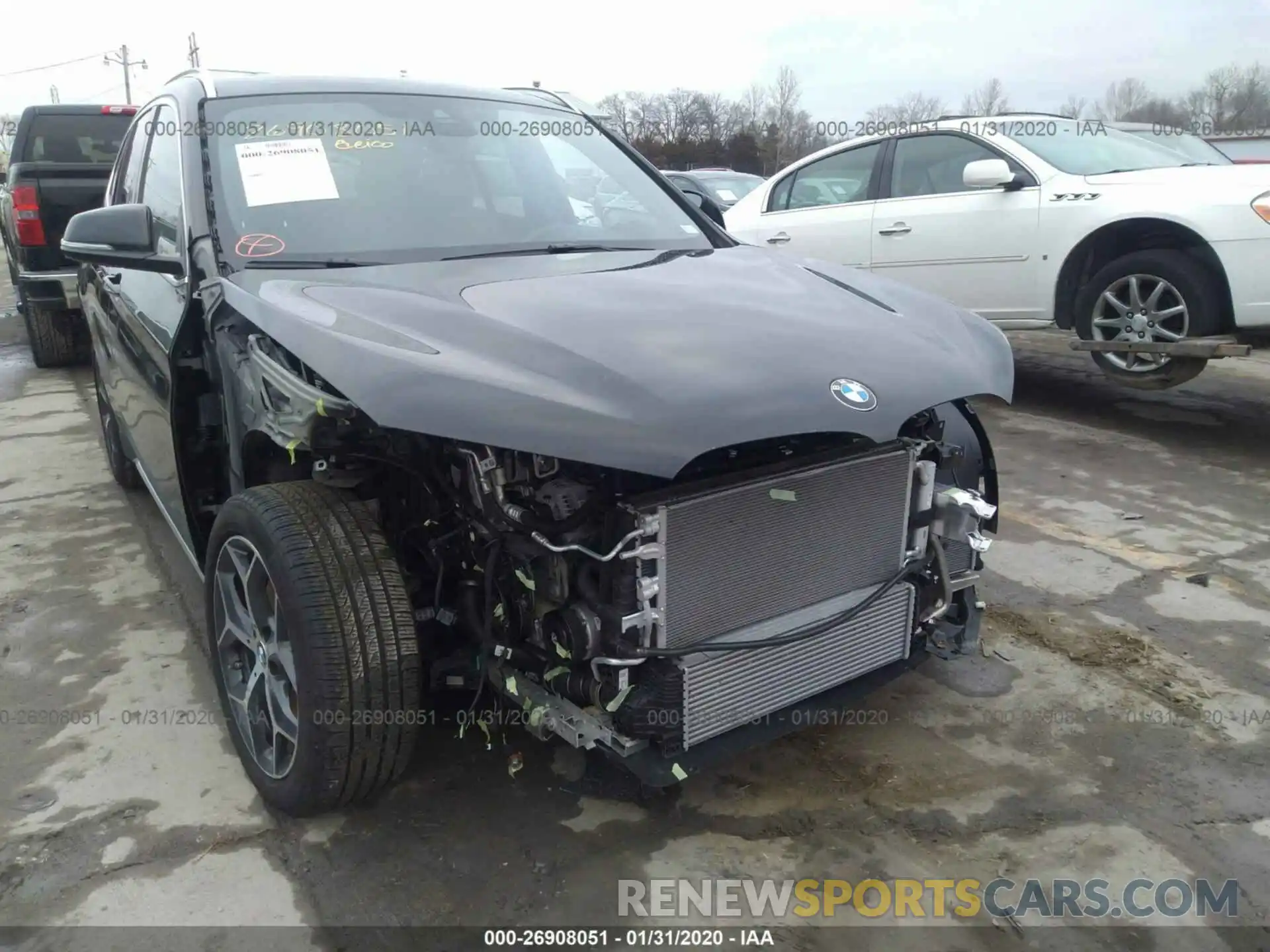 6 Photograph of a damaged car WBXHT3C52K5L89185 BMW X1 2019