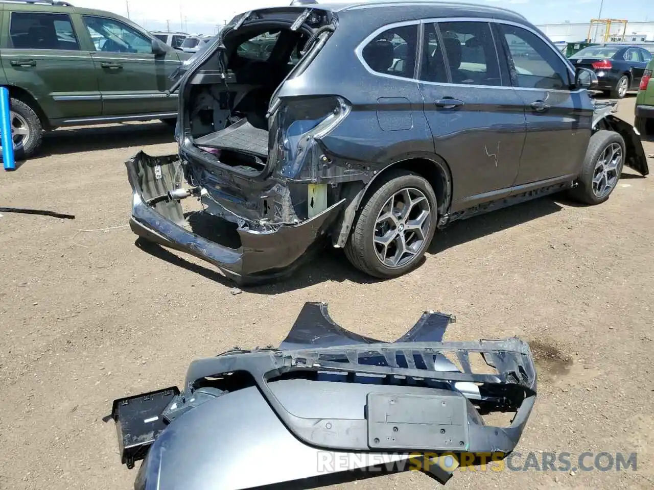 9 Photograph of a damaged car WBXHT3C52K5L90403 BMW X1 2019