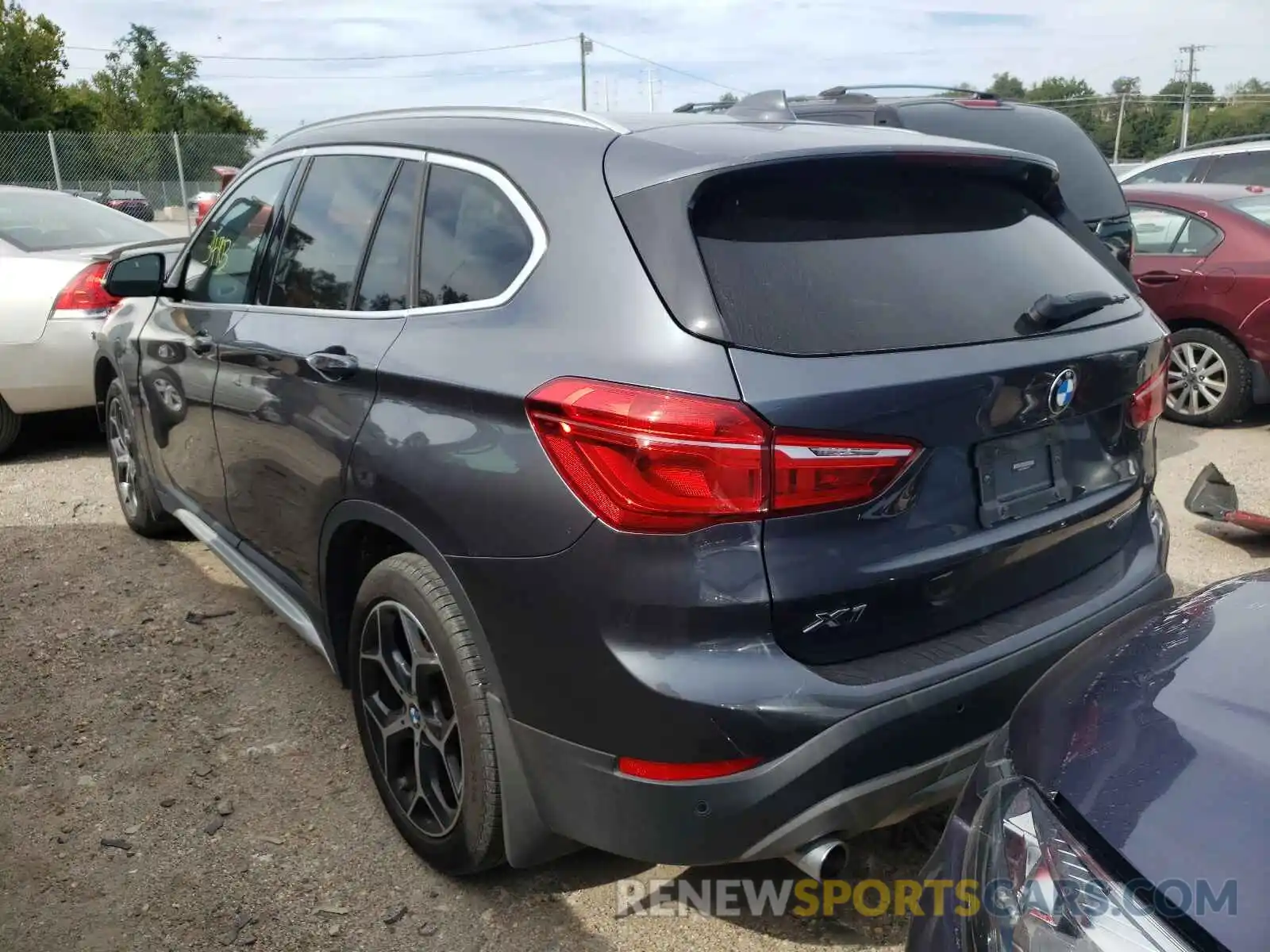 3 Photograph of a damaged car WBXHT3C52K5L91115 BMW X1 2019