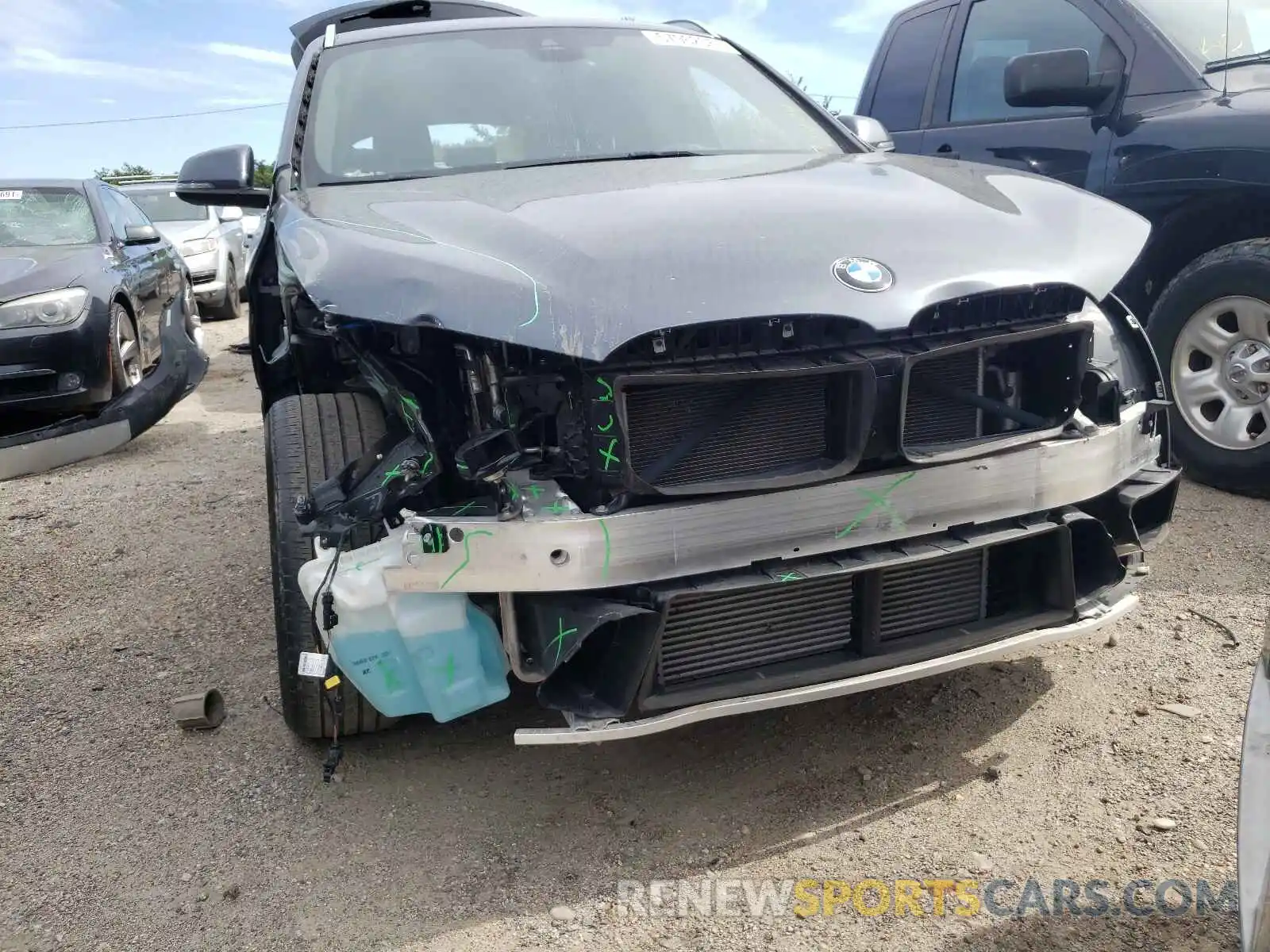 9 Photograph of a damaged car WBXHT3C52K5L91115 BMW X1 2019