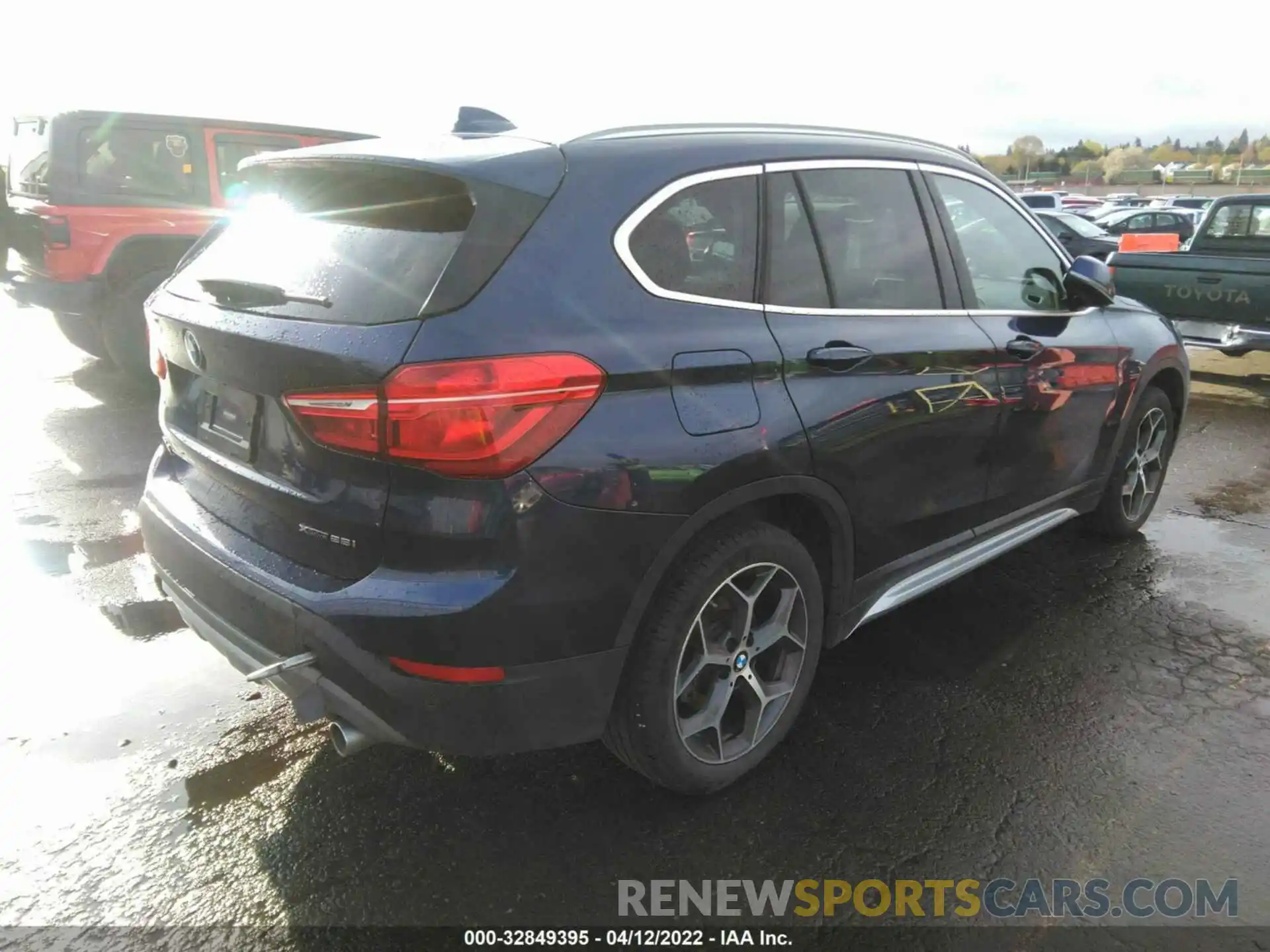 4 Фотография поврежденного автомобиля WBXHT3C53K3H34593 BMW X1 2019