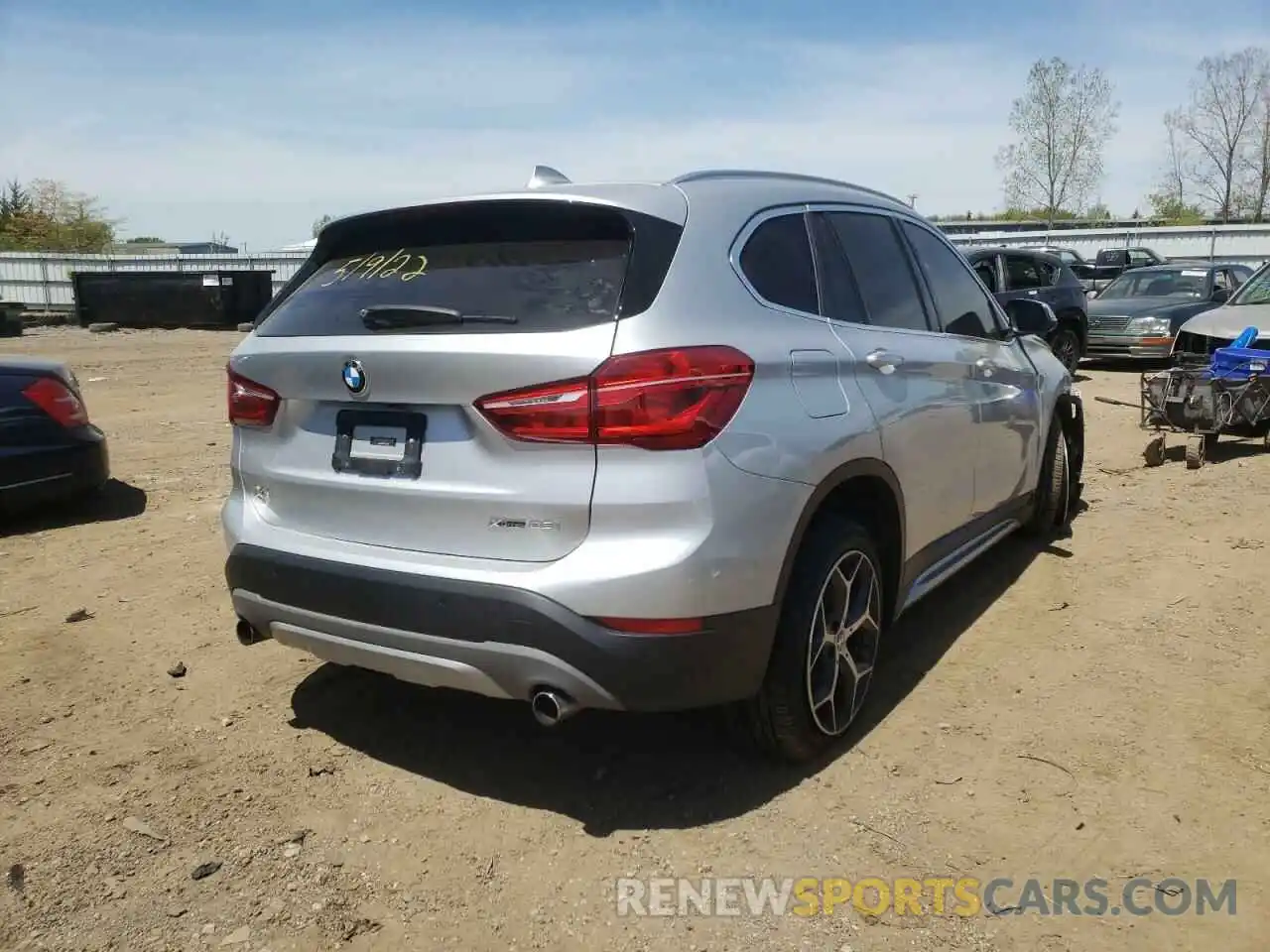 4 Photograph of a damaged car WBXHT3C53K5L35958 BMW X1 2019