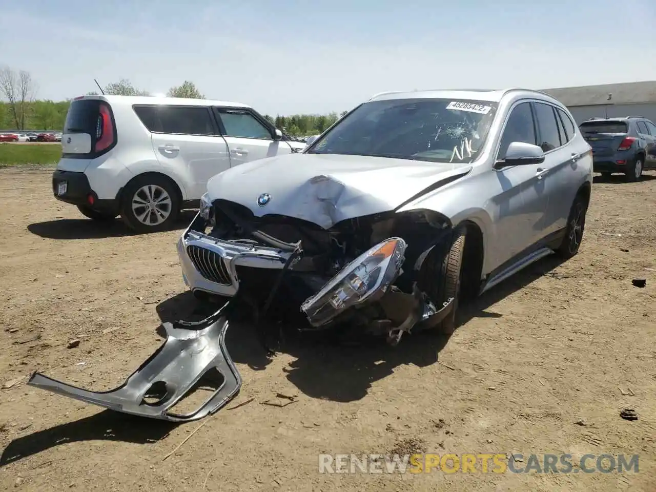 9 Photograph of a damaged car WBXHT3C53K5L35958 BMW X1 2019