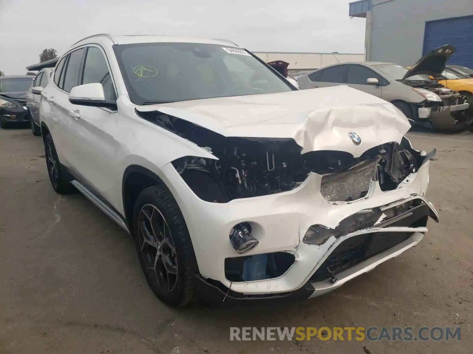 1 Photograph of a damaged car WBXHT3C53K5L36074 BMW X1 2019