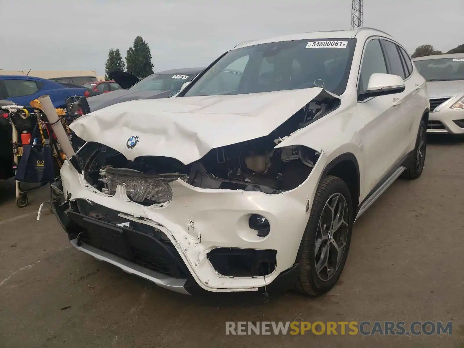 2 Photograph of a damaged car WBXHT3C53K5L36074 BMW X1 2019