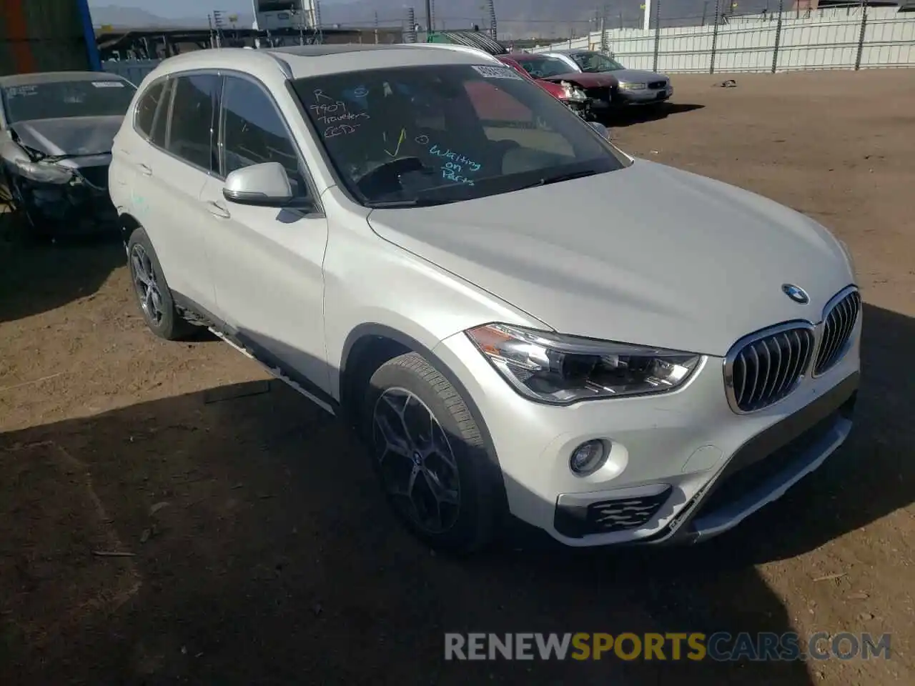 1 Photograph of a damaged car WBXHT3C53K5L36723 BMW X1 2019