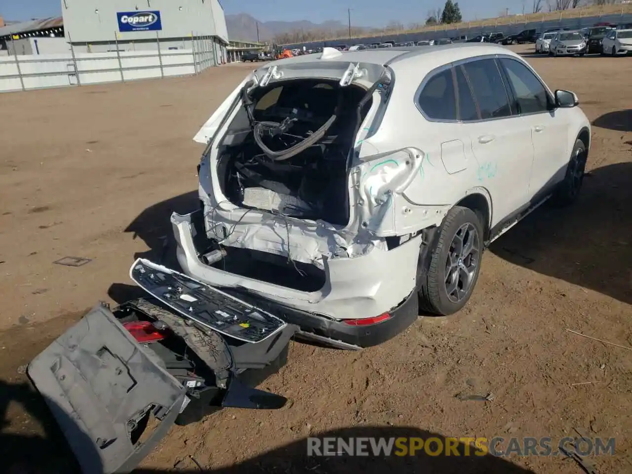 4 Photograph of a damaged car WBXHT3C53K5L36723 BMW X1 2019