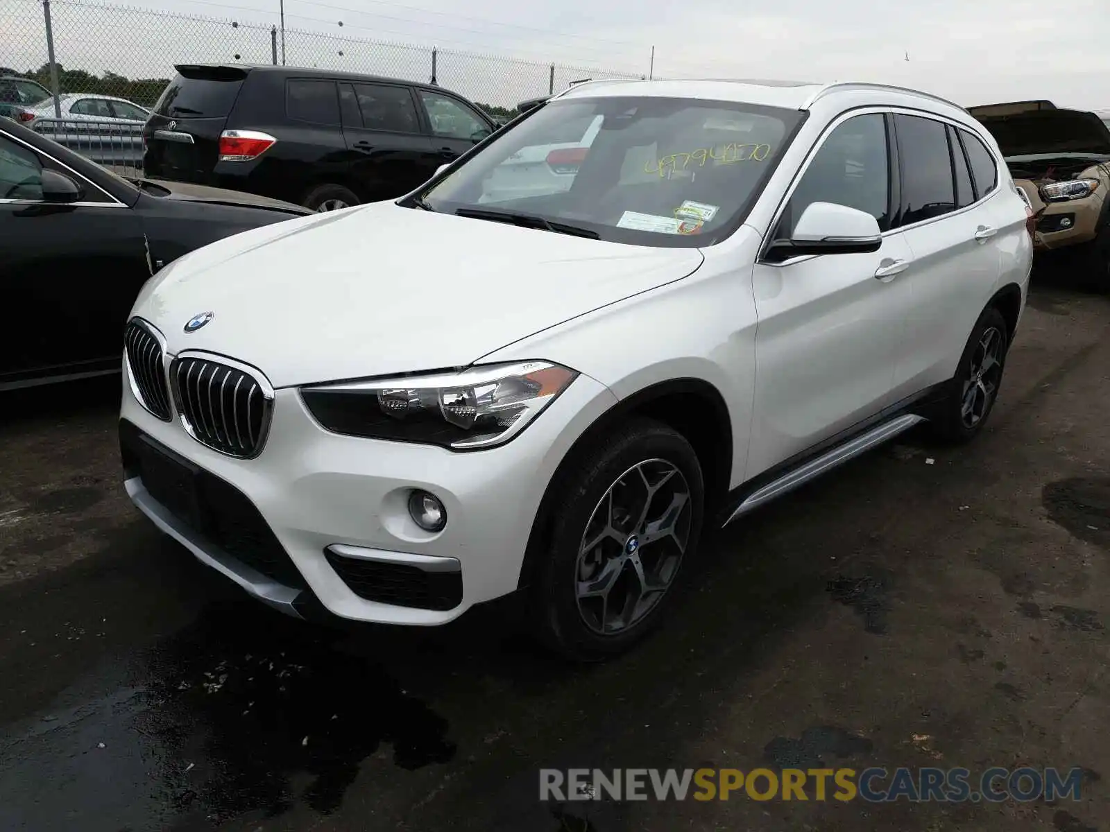 2 Photograph of a damaged car WBXHT3C53K5L89258 BMW X1 2019