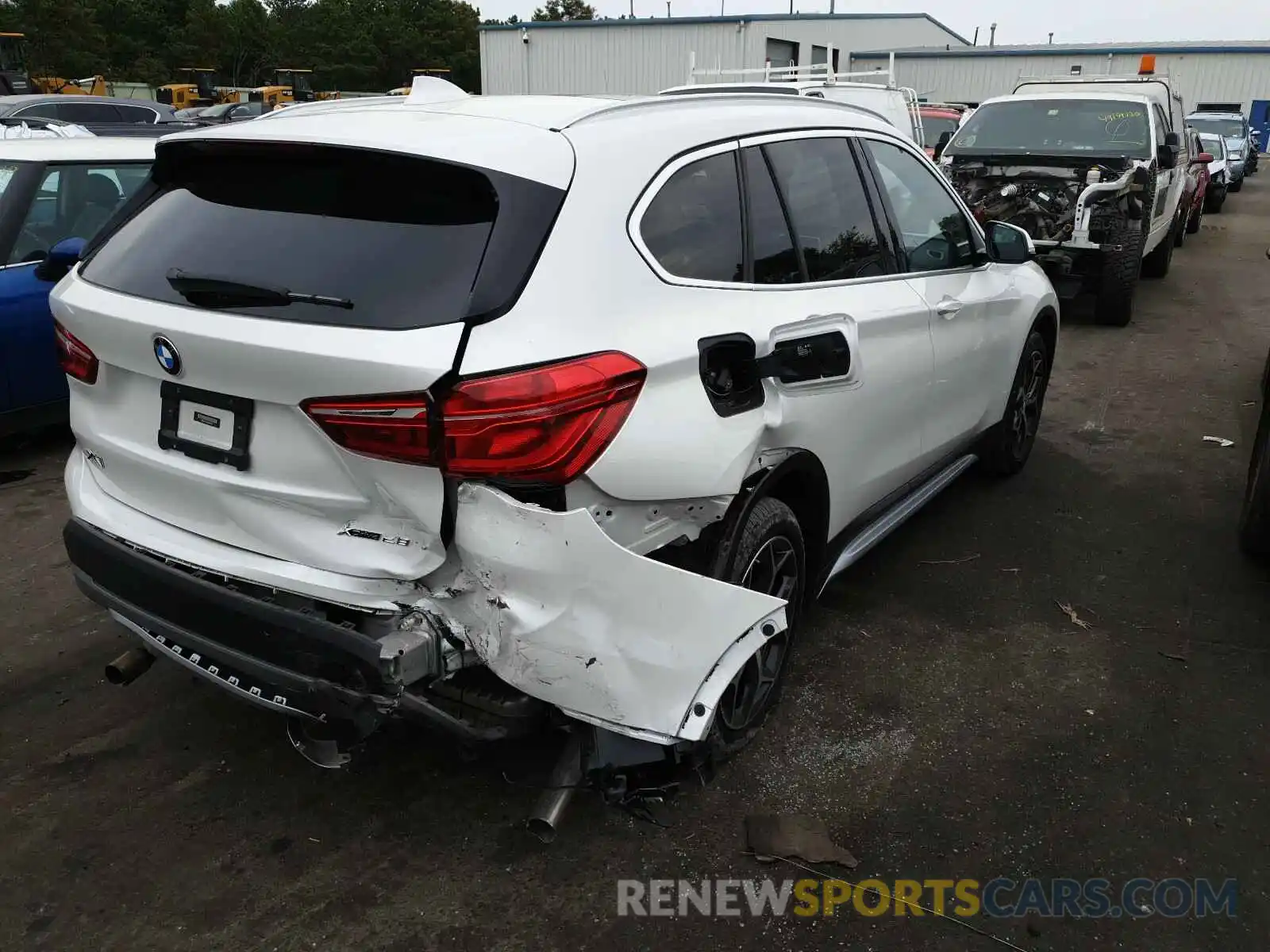 4 Photograph of a damaged car WBXHT3C53K5L89258 BMW X1 2019