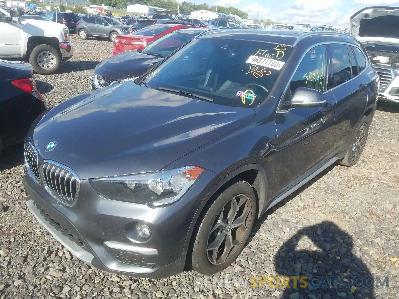 2 Photograph of a damaged car WBXHT3C53K5L90572 BMW X1 2019