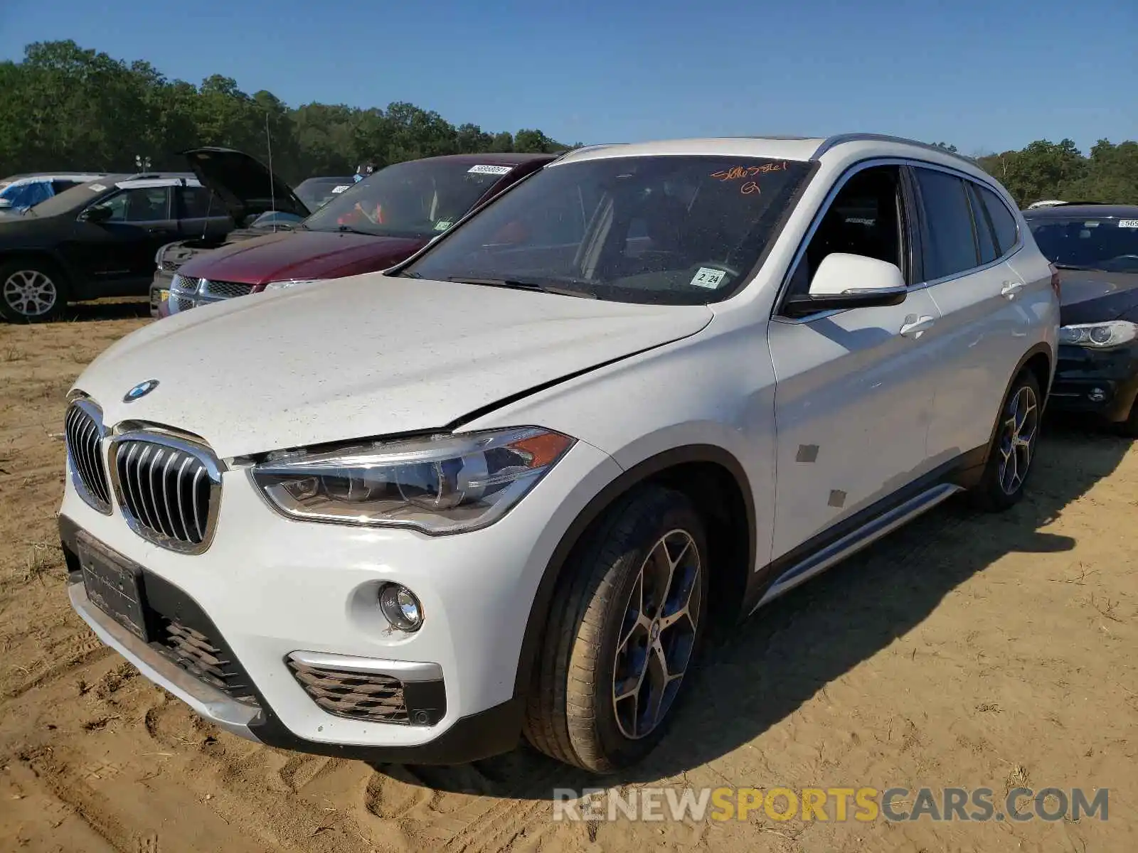 2 Photograph of a damaged car WBXHT3C53K5L90622 BMW X1 2019