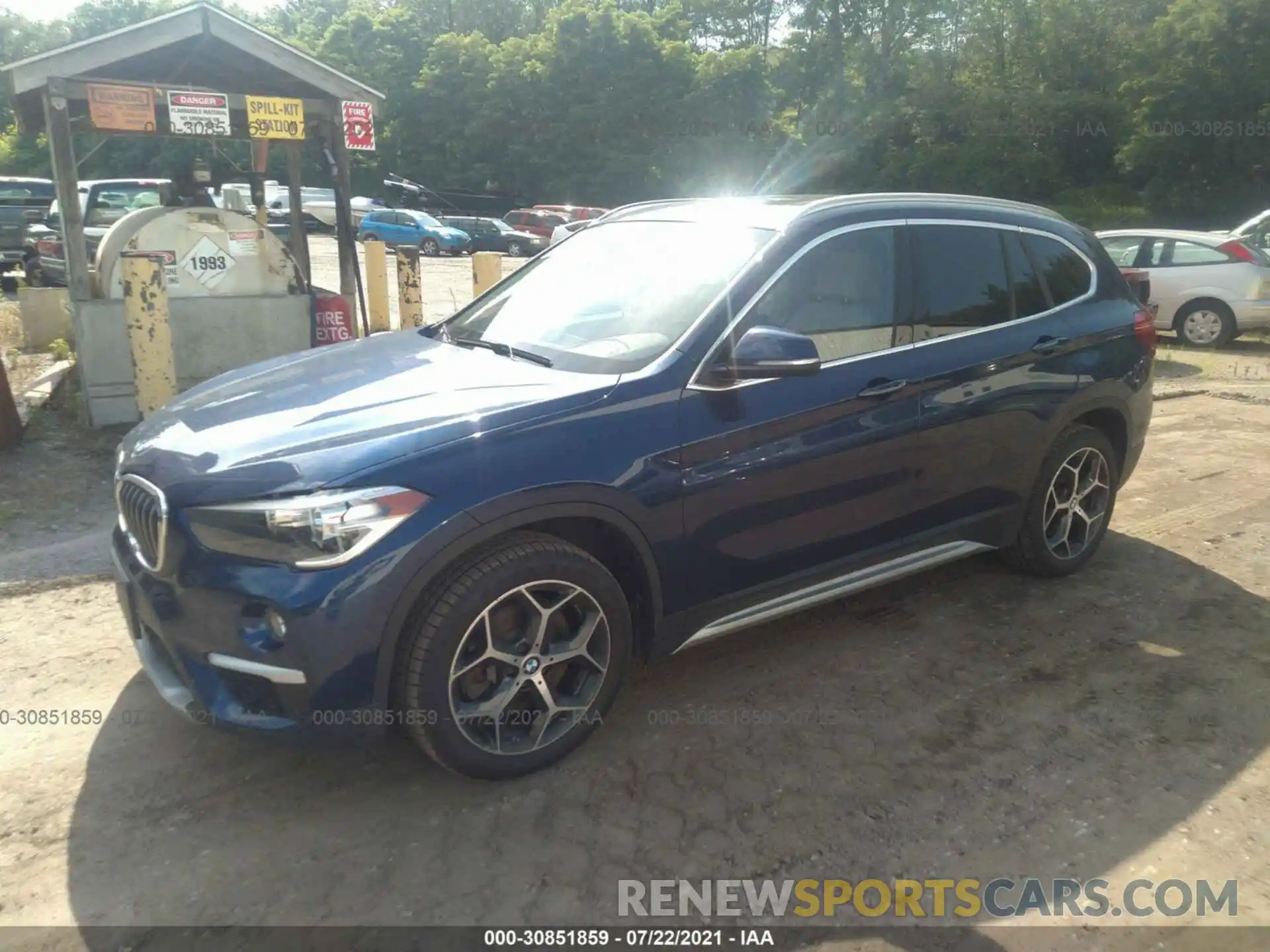 2 Photograph of a damaged car WBXHT3C54K5L36102 BMW X1 2019