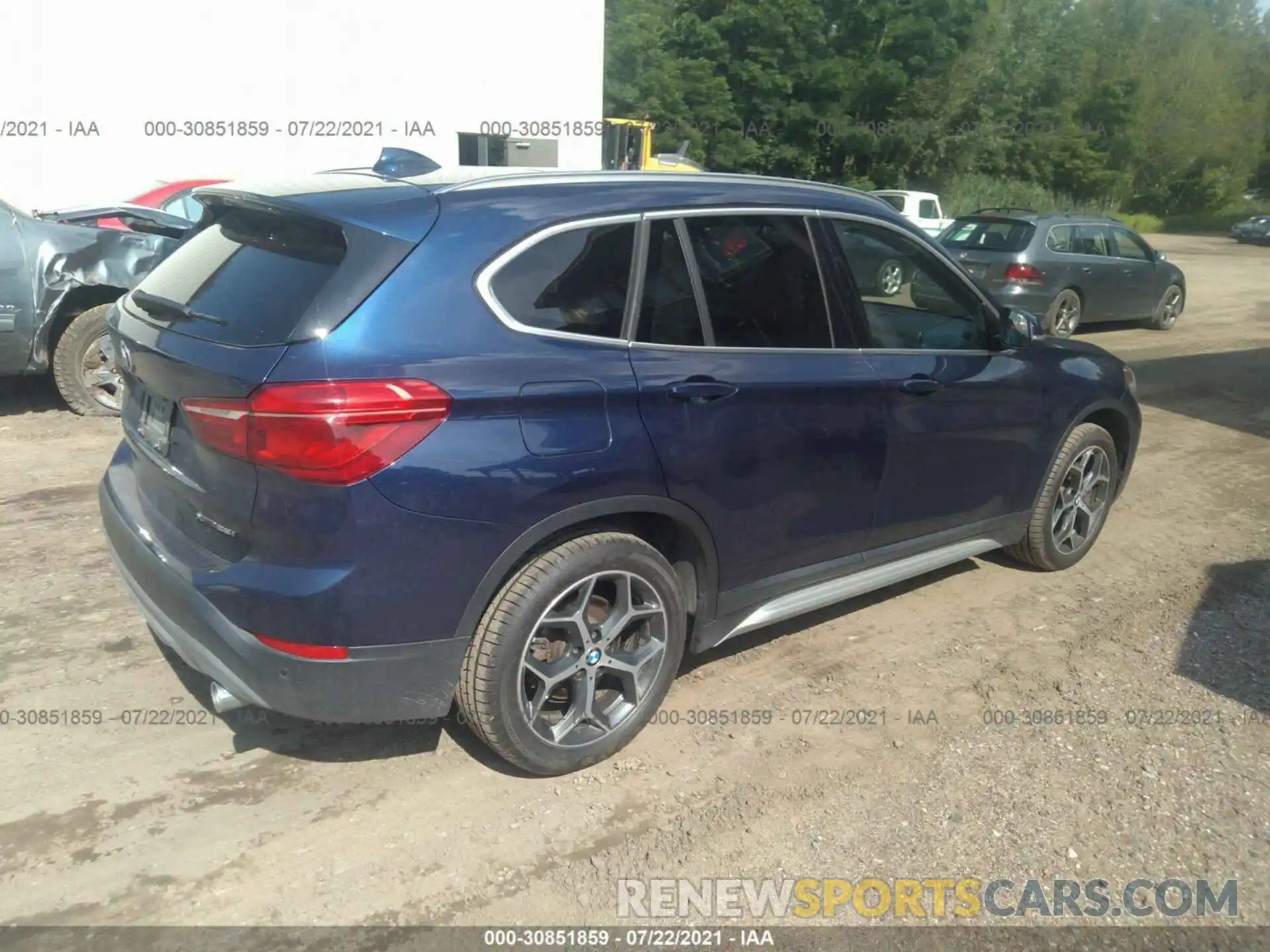 4 Photograph of a damaged car WBXHT3C54K5L36102 BMW X1 2019