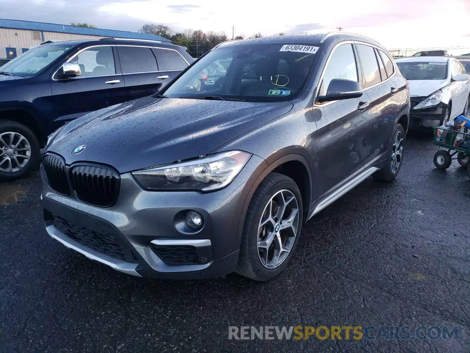 2 Photograph of a damaged car WBXHT3C54K5L36245 BMW X1 2019