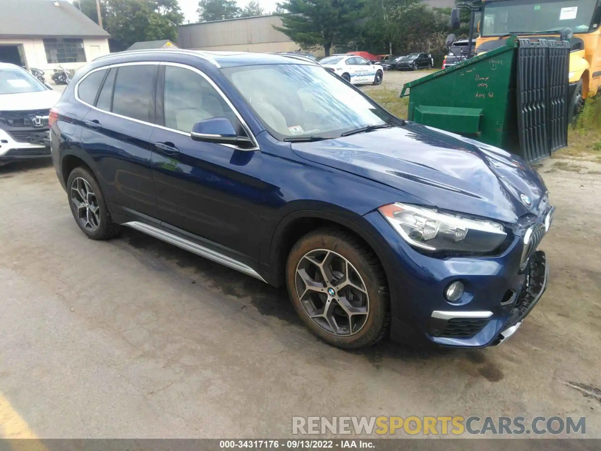 1 Photograph of a damaged car WBXHT3C54K5L37377 BMW X1 2019