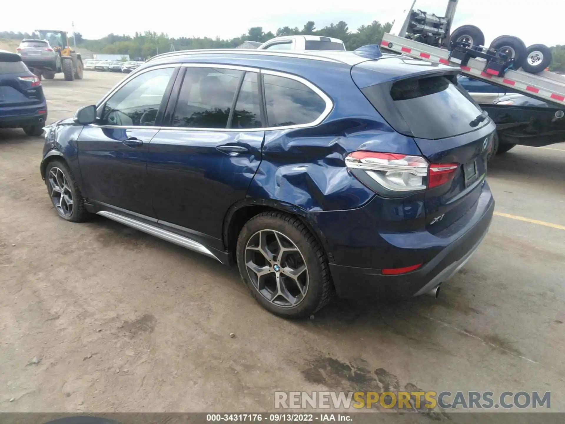 3 Photograph of a damaged car WBXHT3C54K5L37377 BMW X1 2019