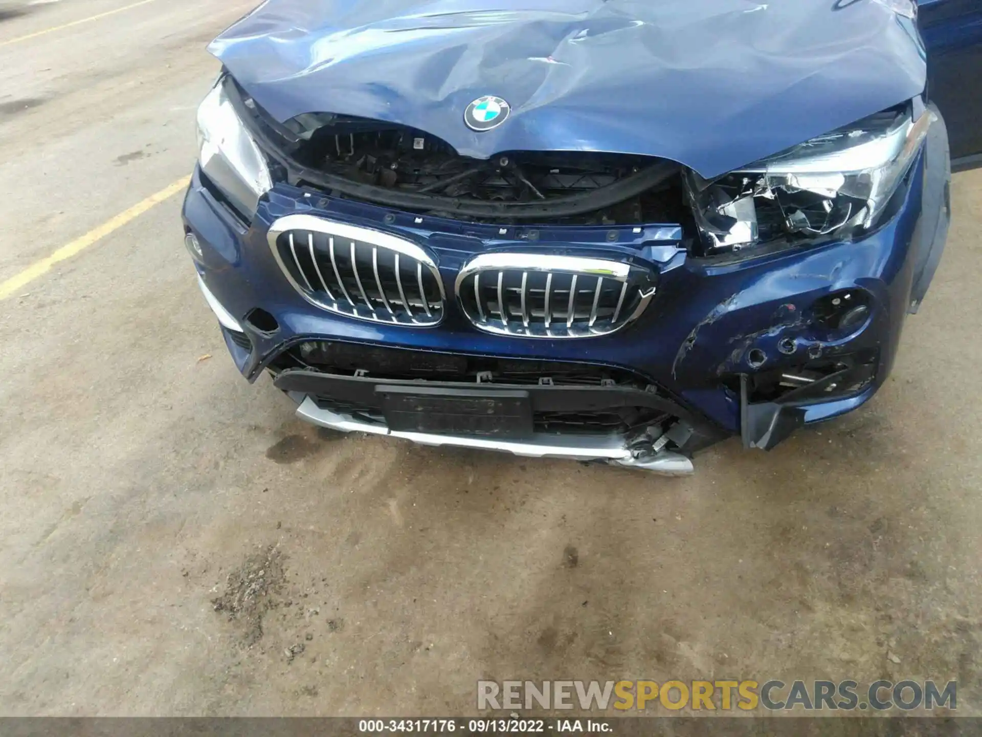 6 Photograph of a damaged car WBXHT3C54K5L37377 BMW X1 2019