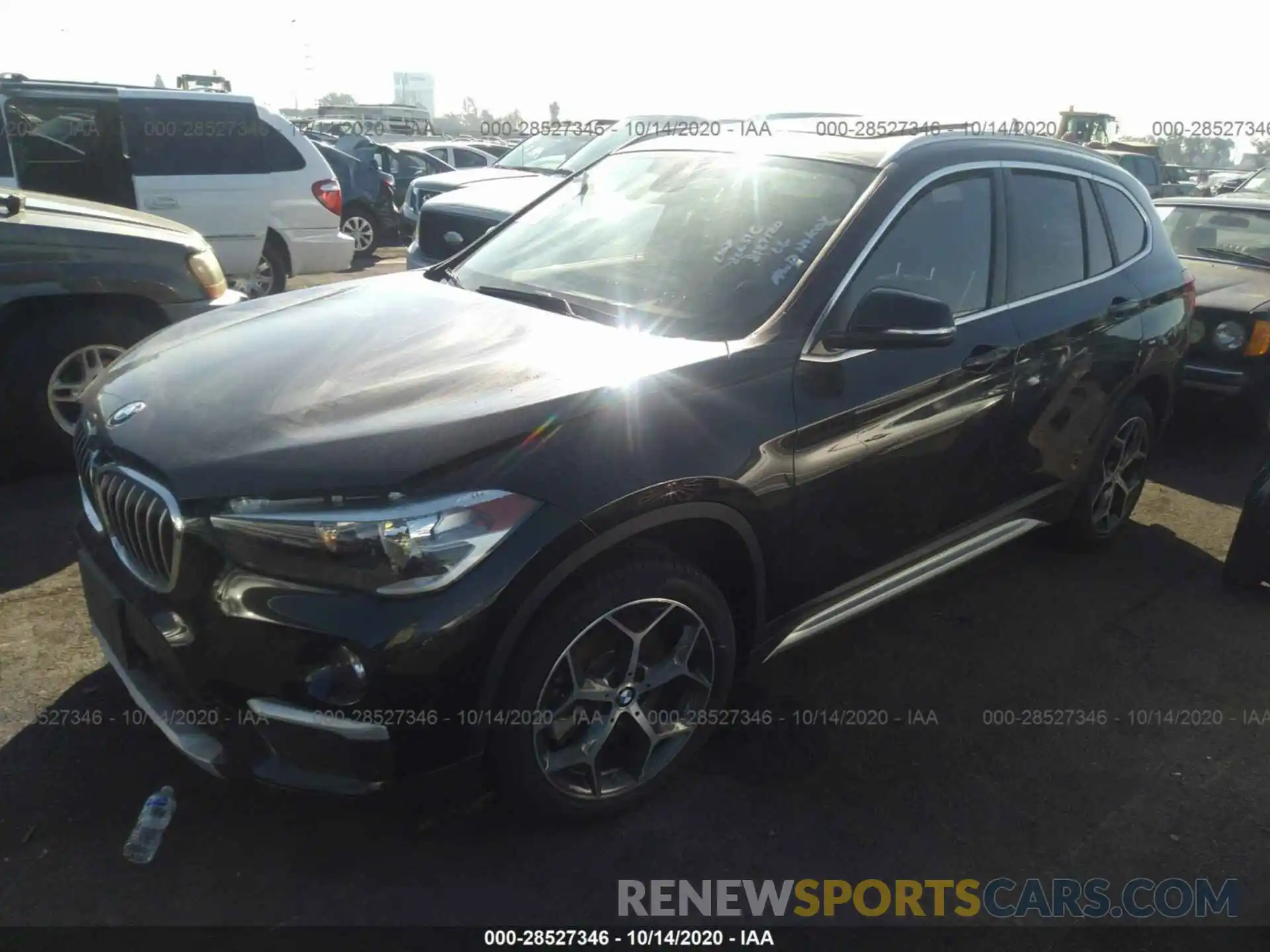 2 Photograph of a damaged car WBXHT3C54K5L37475 BMW X1 2019