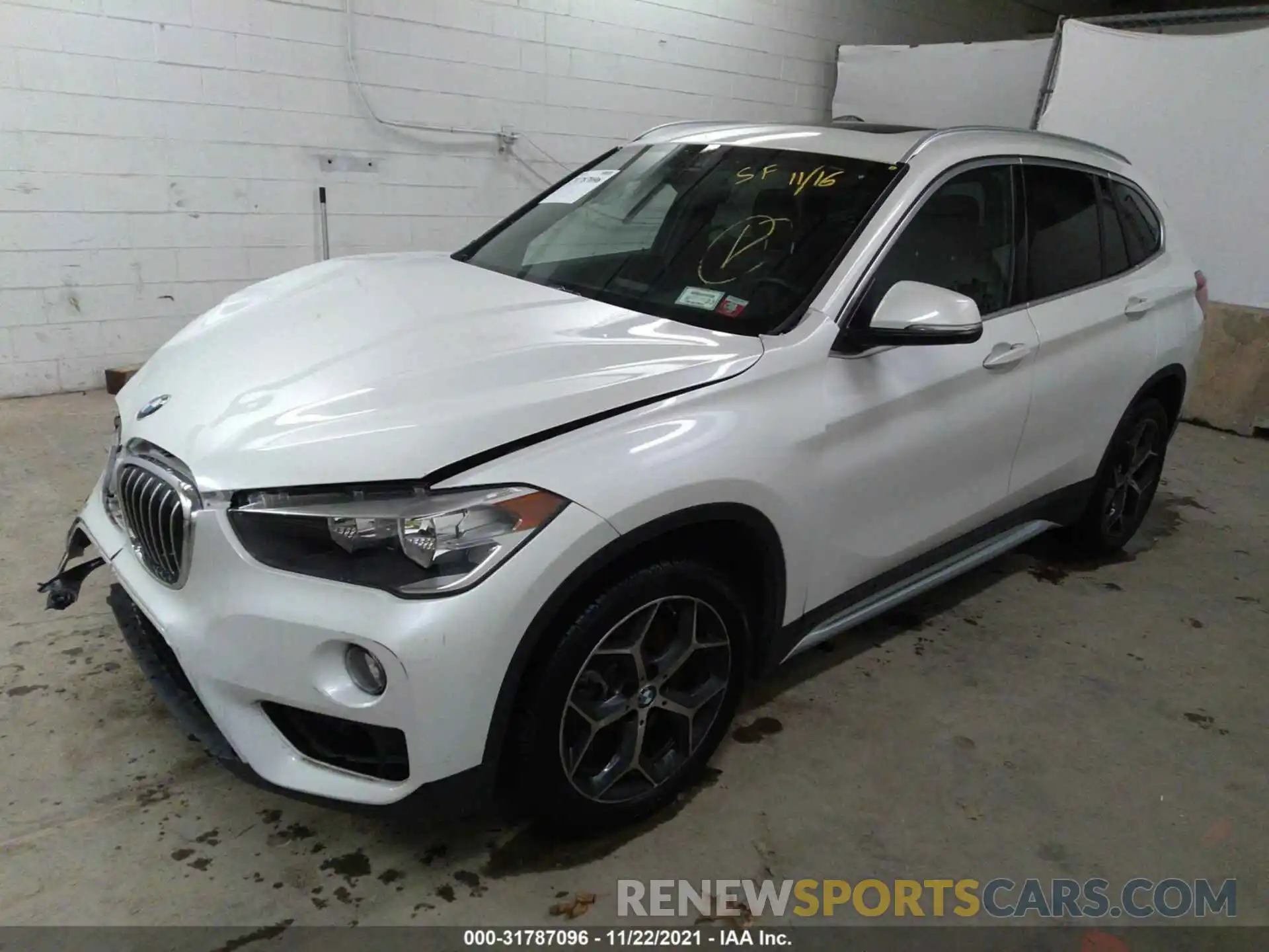 2 Photograph of a damaged car WBXHT3C54K5L38495 BMW X1 2019