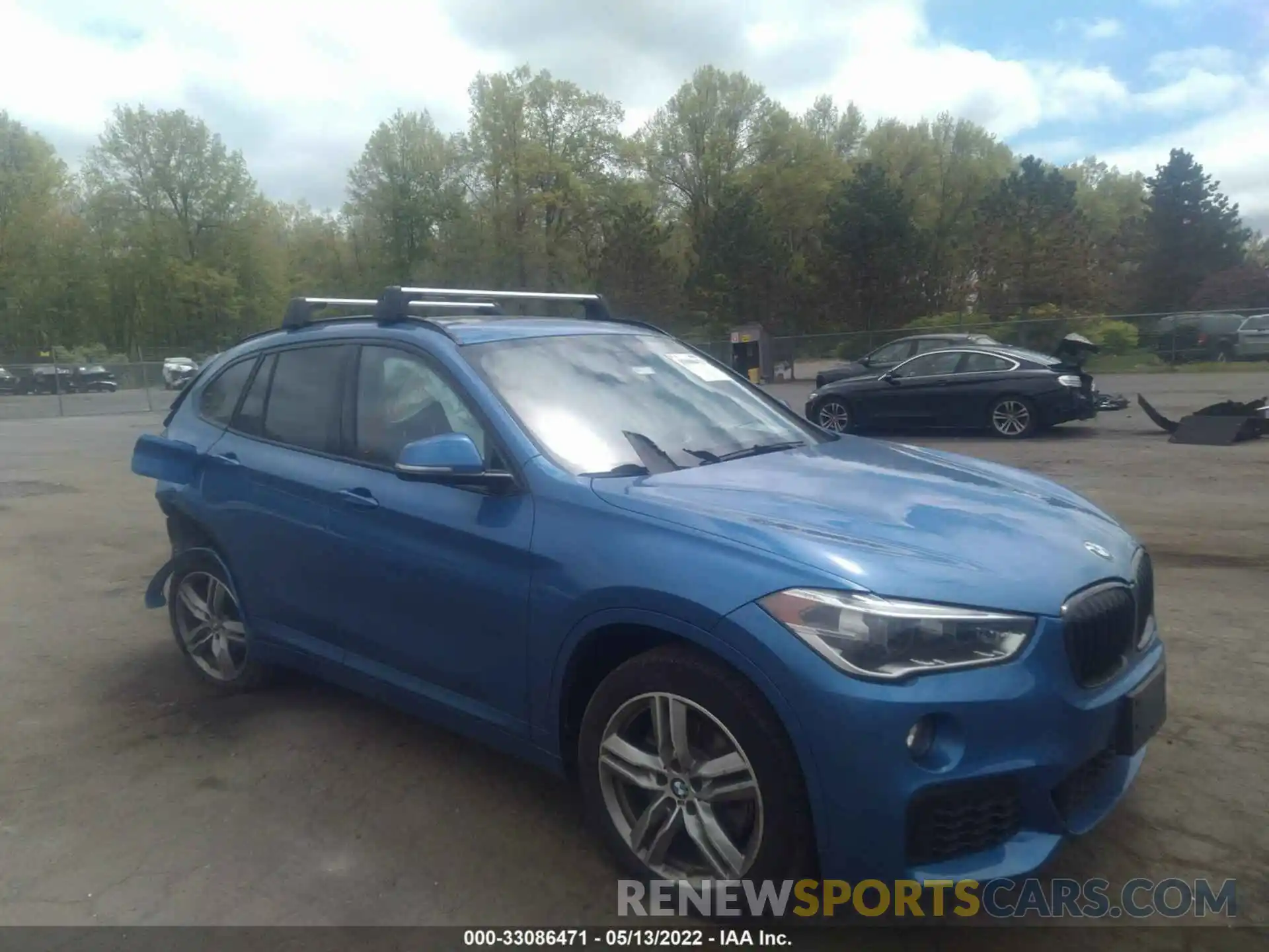 1 Photograph of a damaged car WBXHT3C54K5L90306 BMW X1 2019