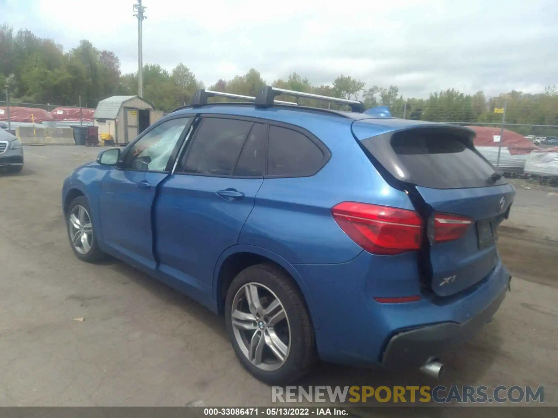 3 Photograph of a damaged car WBXHT3C54K5L90306 BMW X1 2019