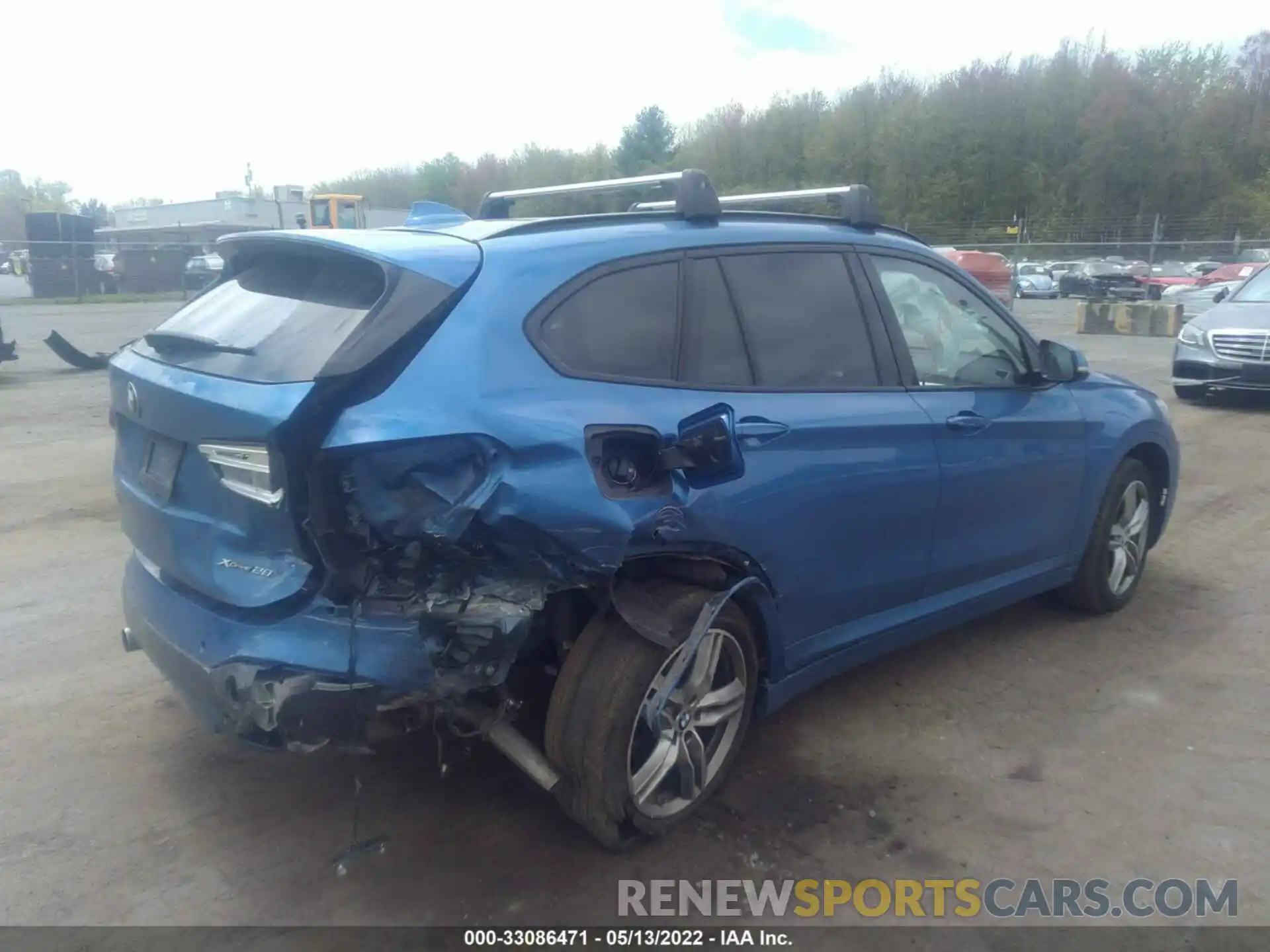 4 Photograph of a damaged car WBXHT3C54K5L90306 BMW X1 2019