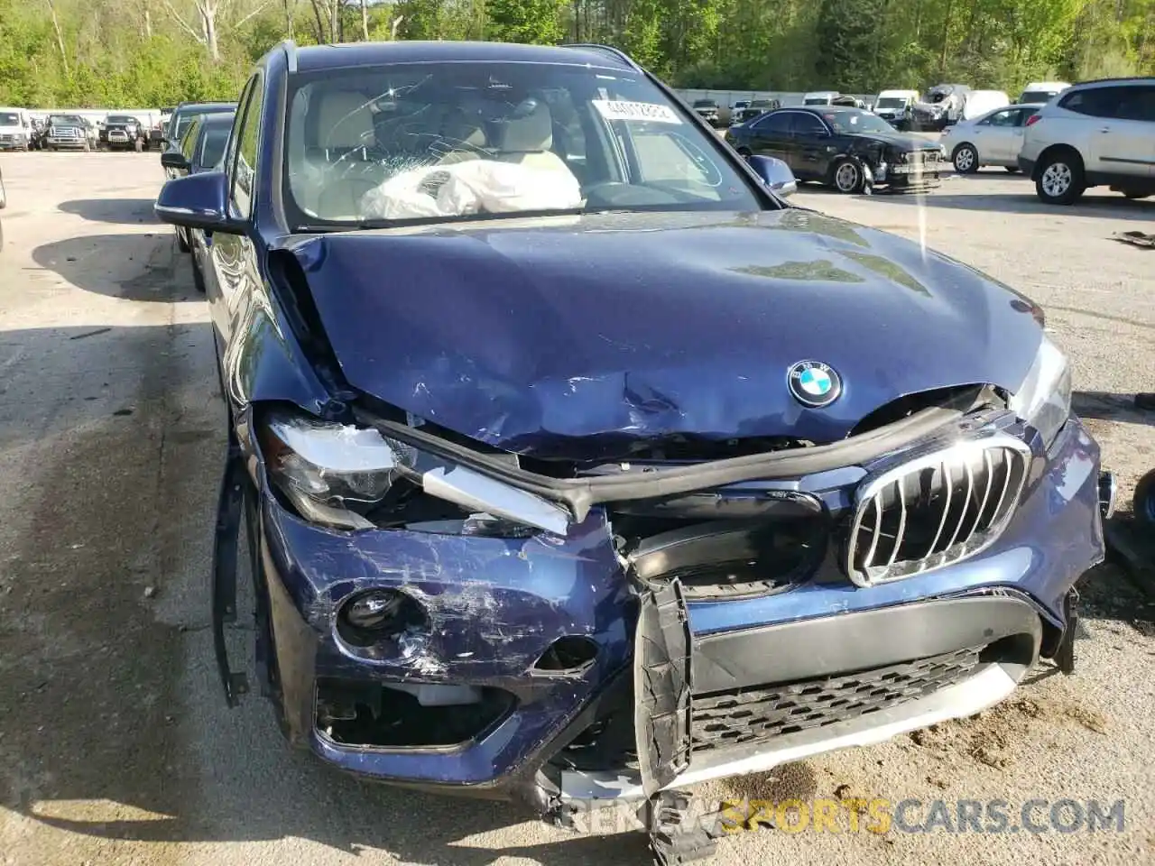 9 Photograph of a damaged car WBXHT3C54K5L90791 BMW X1 2019