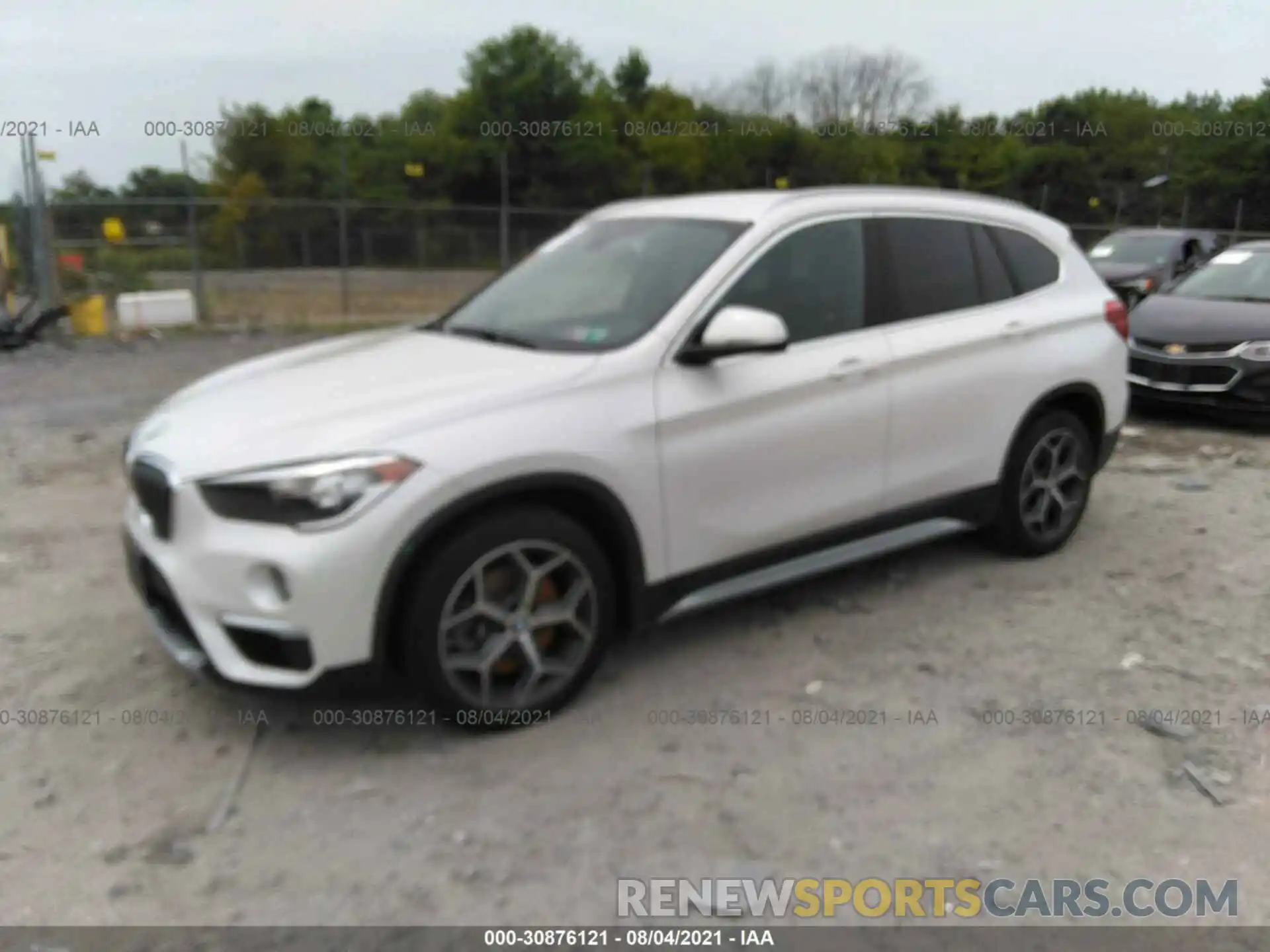 2 Photograph of a damaged car WBXHT3C54K5L97921 BMW X1 2019