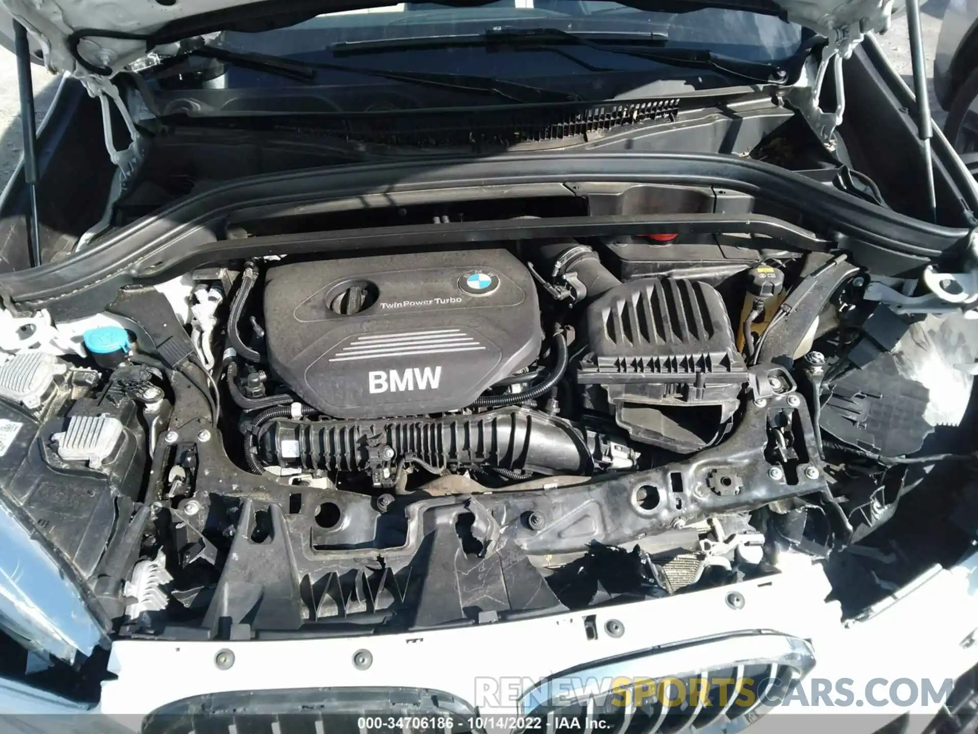 10 Фотография поврежденного автомобиля WBXHT3C54K5N38700 BMW X1 2019