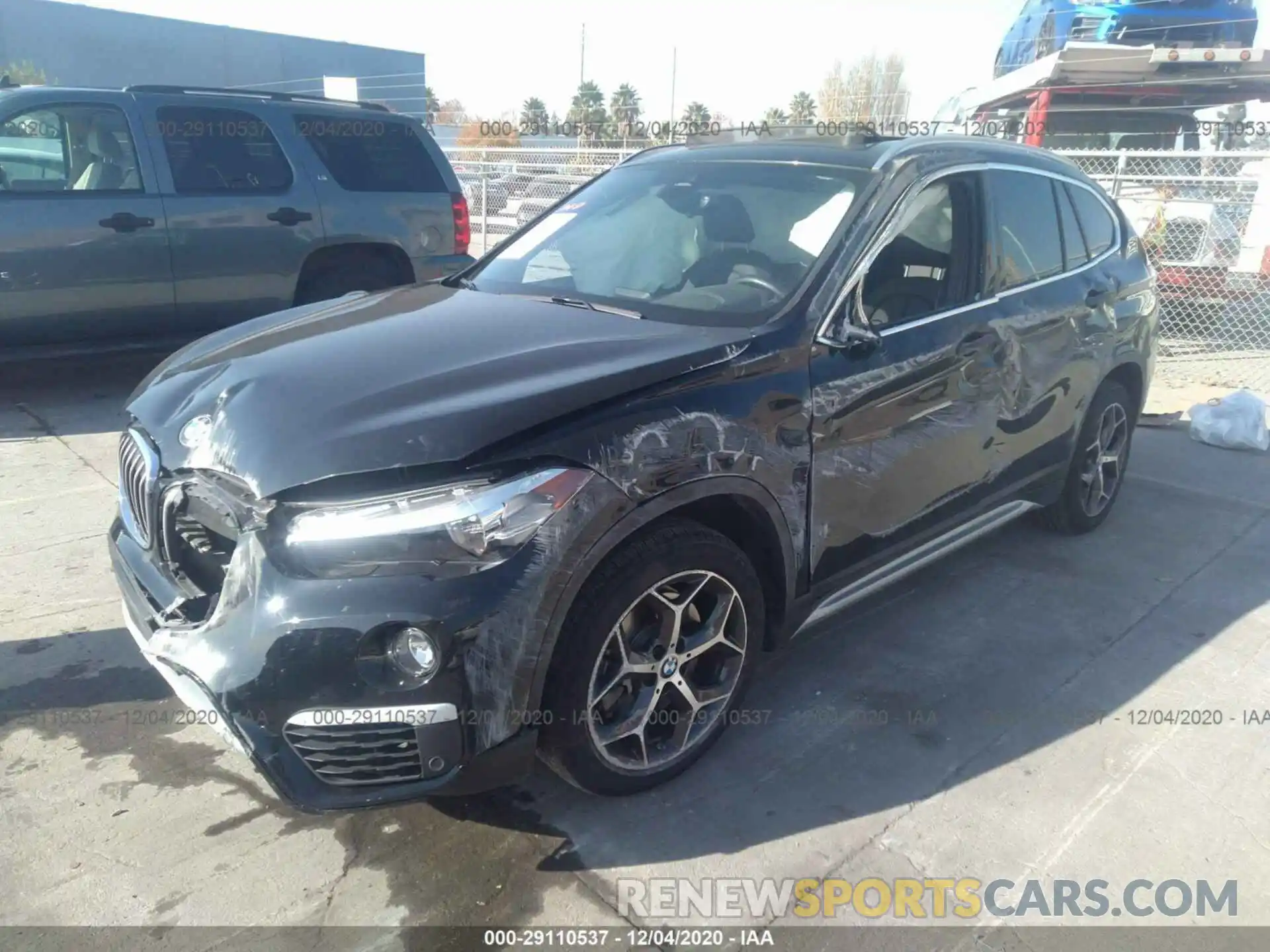 2 Photograph of a damaged car WBXHT3C55K3H34224 BMW X1 2019