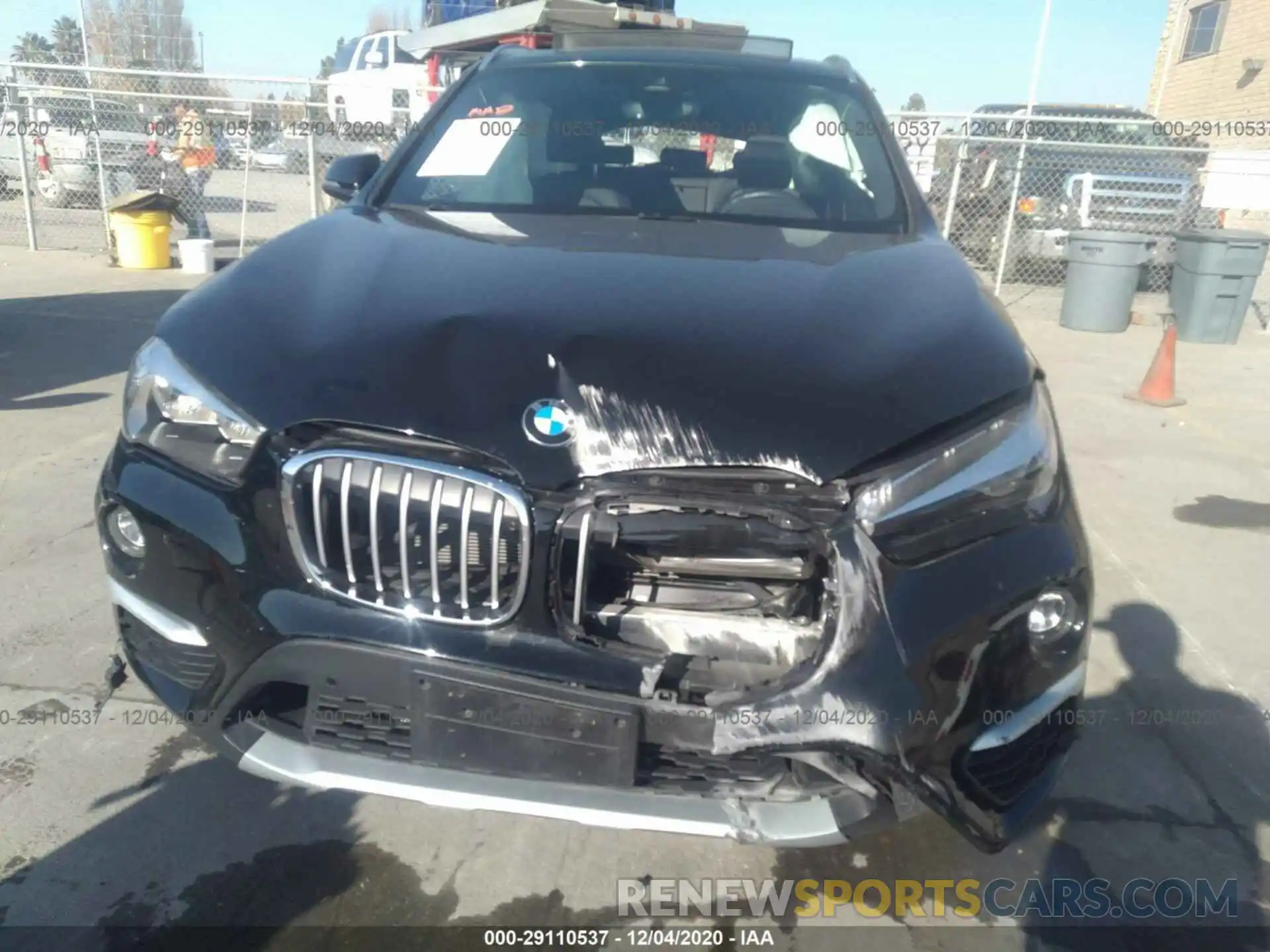 6 Photograph of a damaged car WBXHT3C55K3H34224 BMW X1 2019