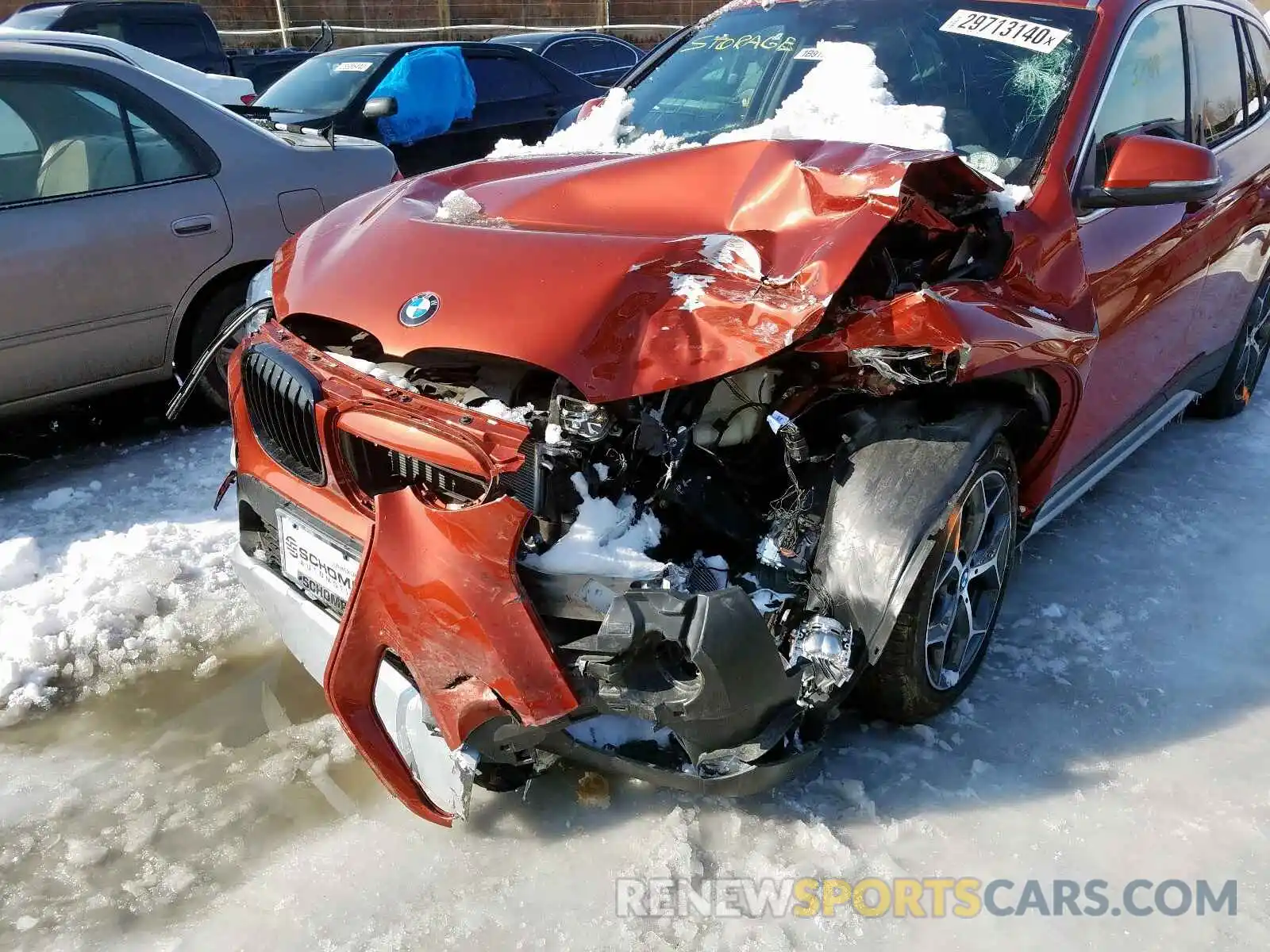 9 Фотография поврежденного автомобиля WBXHT3C55K3H34983 BMW X1 2019