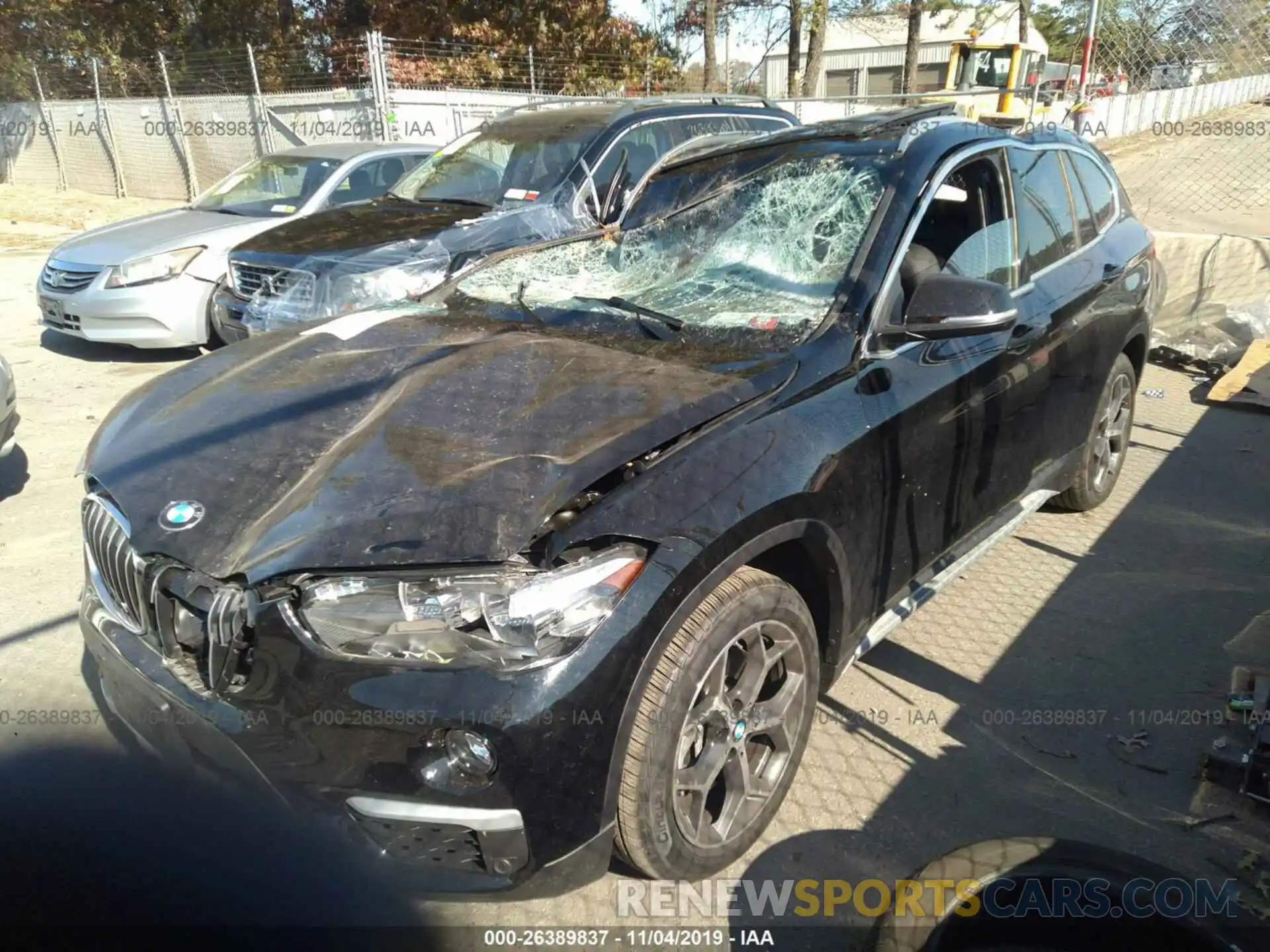 2 Фотография поврежденного автомобиля WBXHT3C55K3H36751 BMW X1 2019